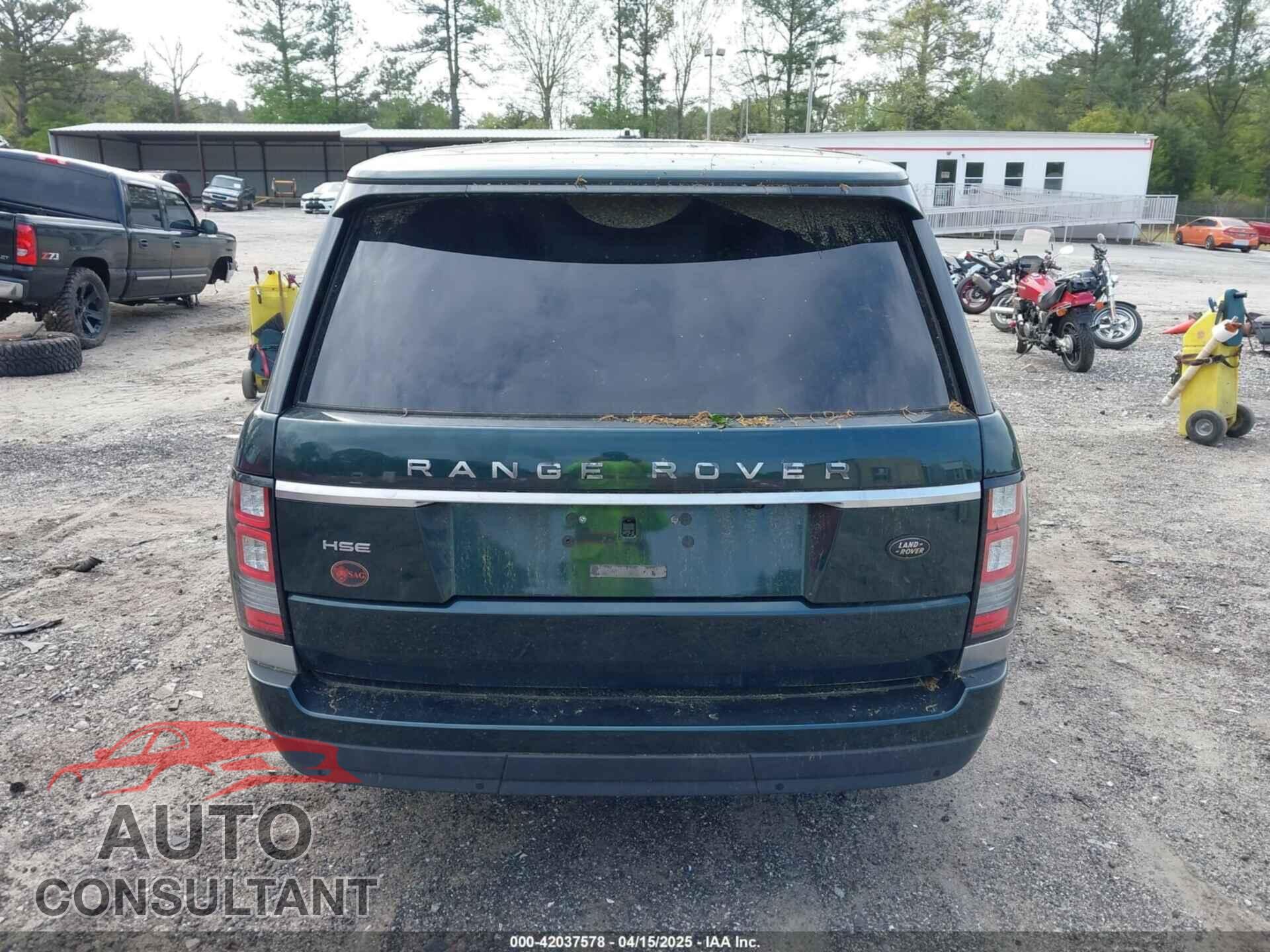 LAND ROVER RANGE ROVER 2014 - SALGS2VF2EA132379