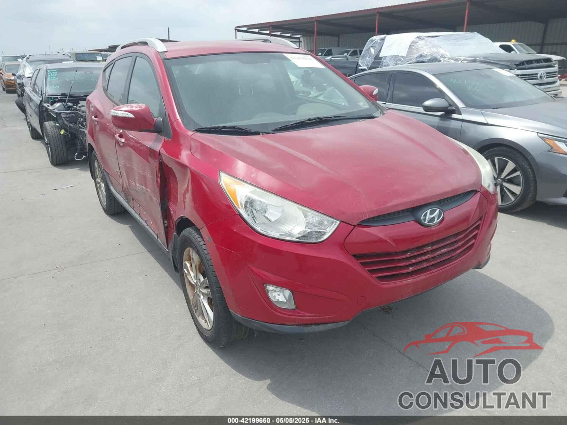 HYUNDAI TUCSON 2013 - KM8JU3ACXDU649785