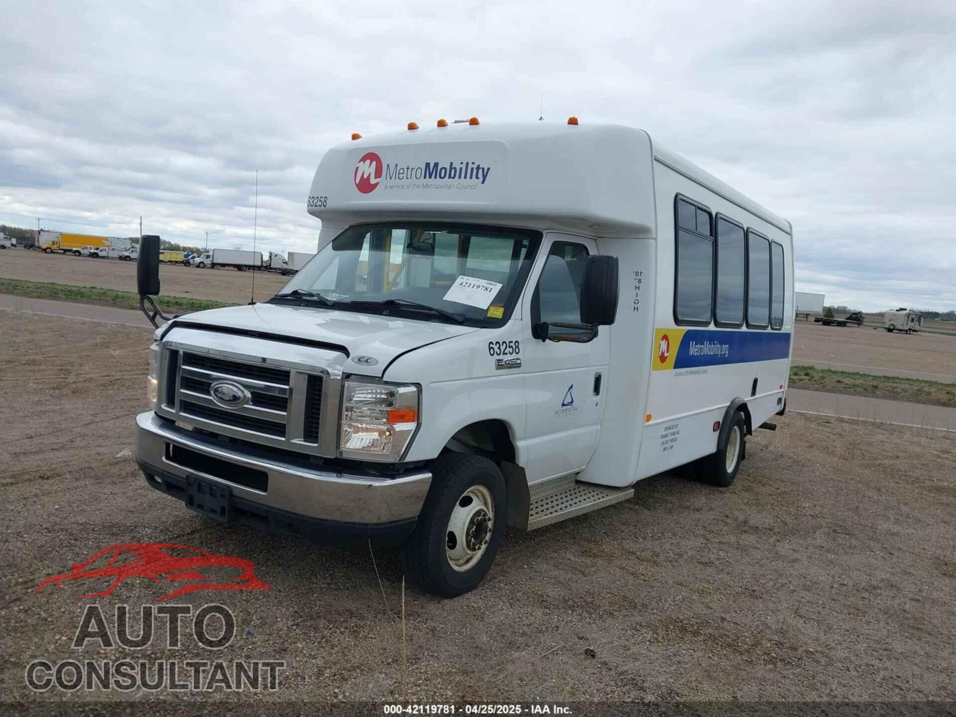 FORD E-450 CUTAWAY 2019 - 1FDFE4FS3KDC59665