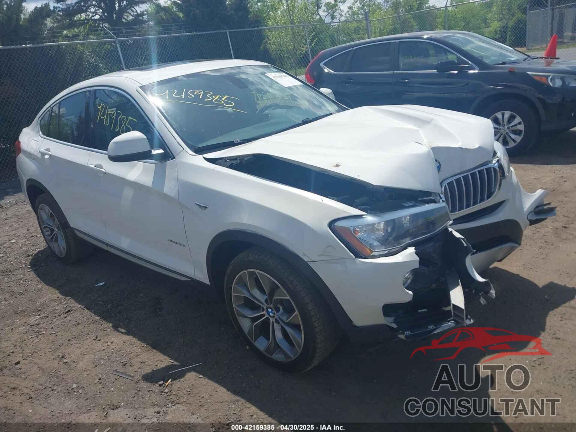 BMW X4 2015 - 5UXXW5C54F0E88882