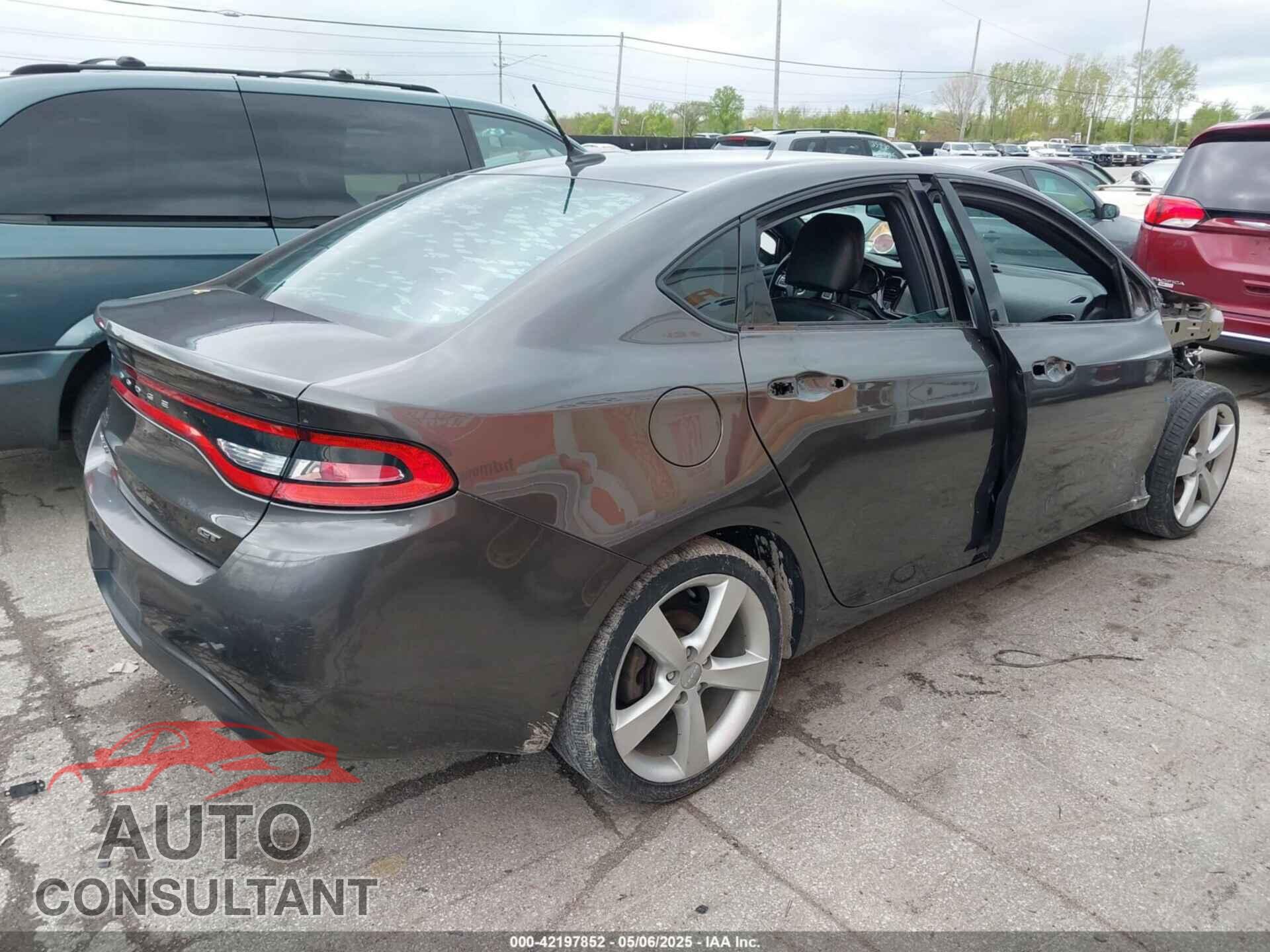 DODGE DART 2015 - 1C3CDFEB5FD118856