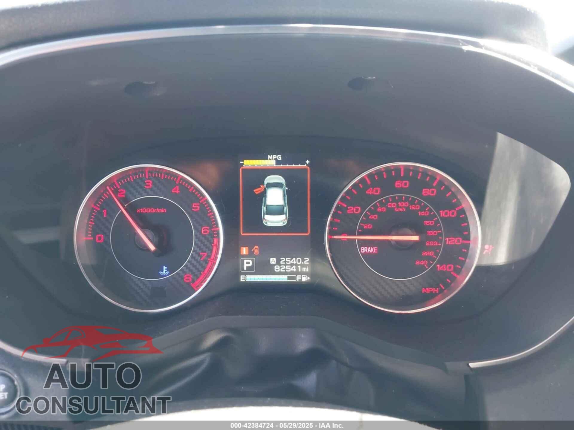 SUBARU IMPREZA 2018 - 4S3GKAK65J3611805