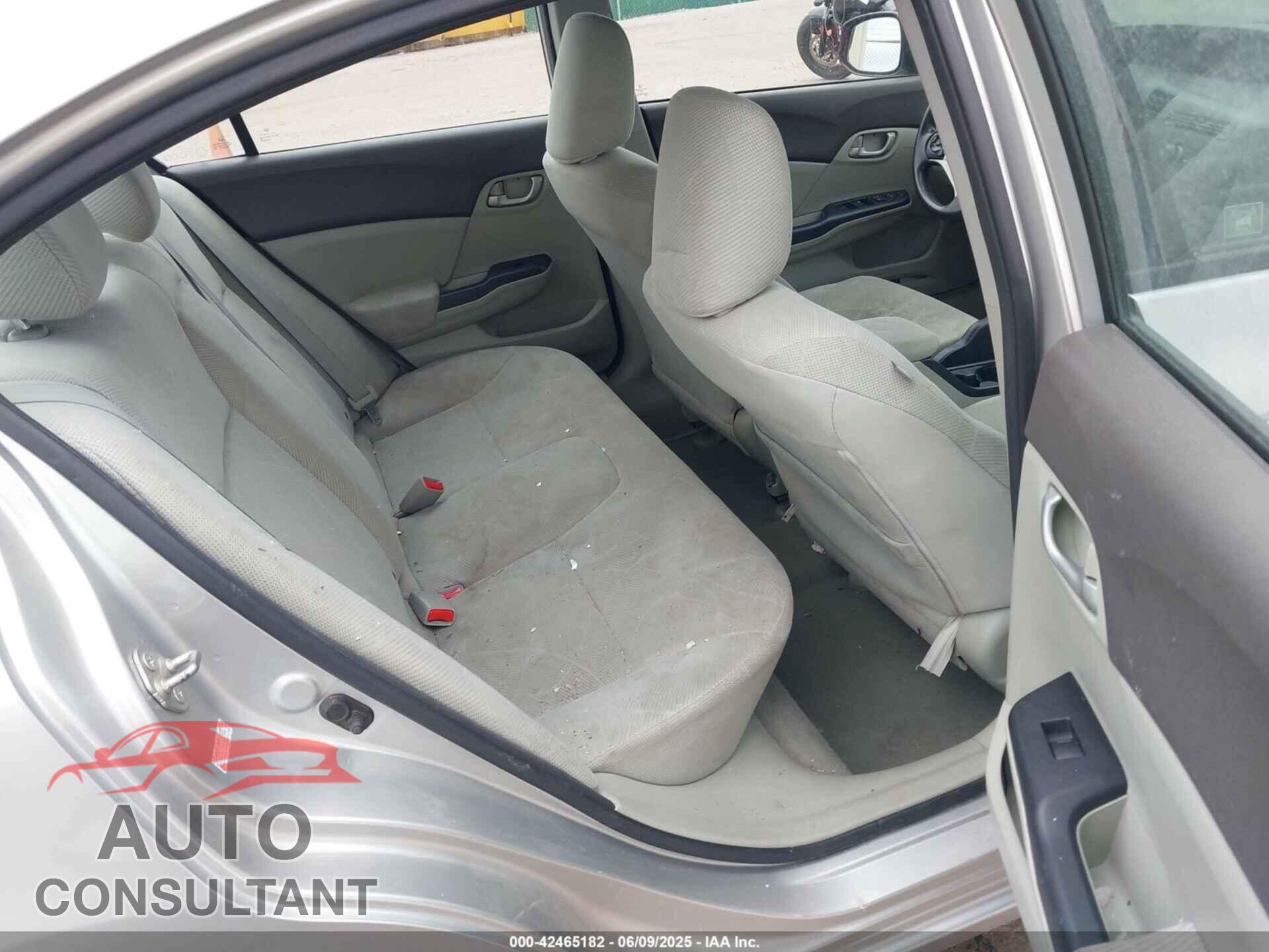 HONDA CIVIC 2012 - 2HGFB2F5XCH327946