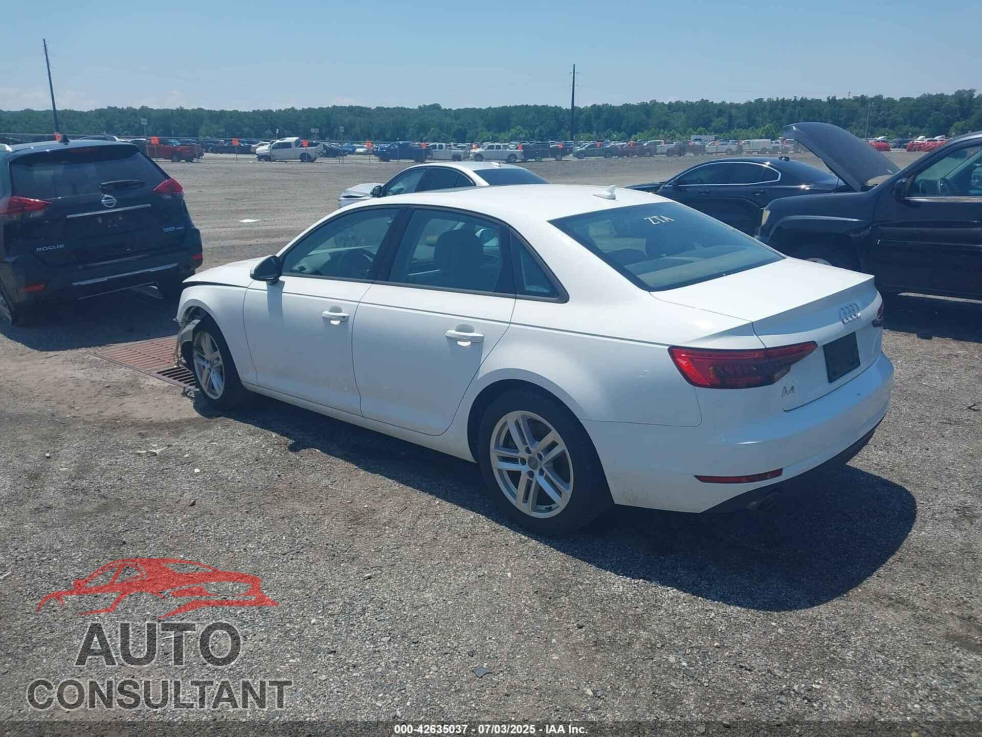 AUDI A4 2017 - WAUGNAF44HN056891