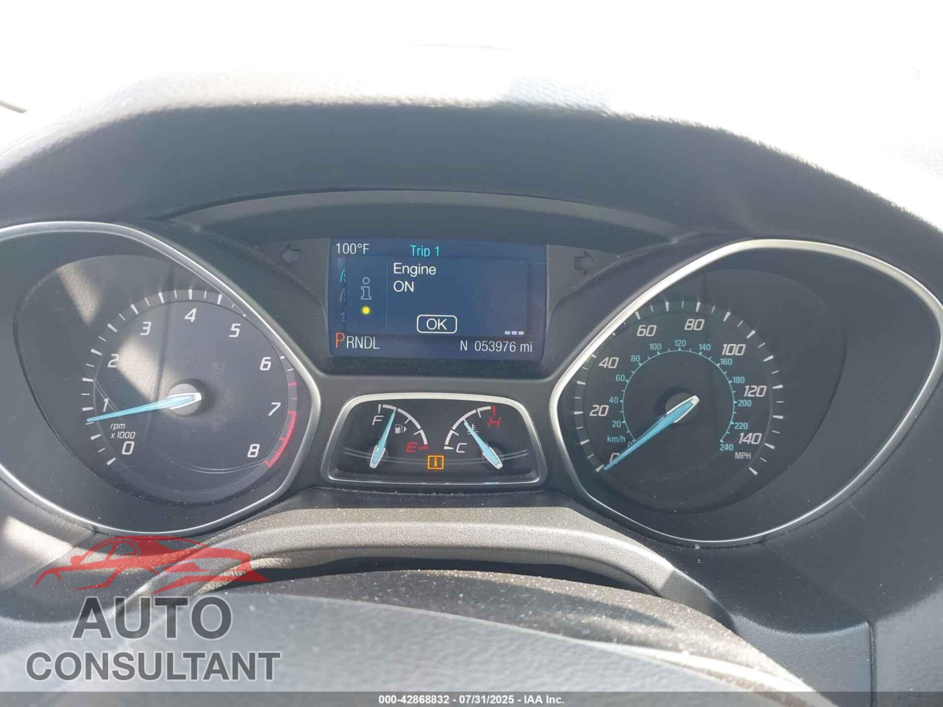 FORD FOCUS 2014 - 1FADP3F24EL425577