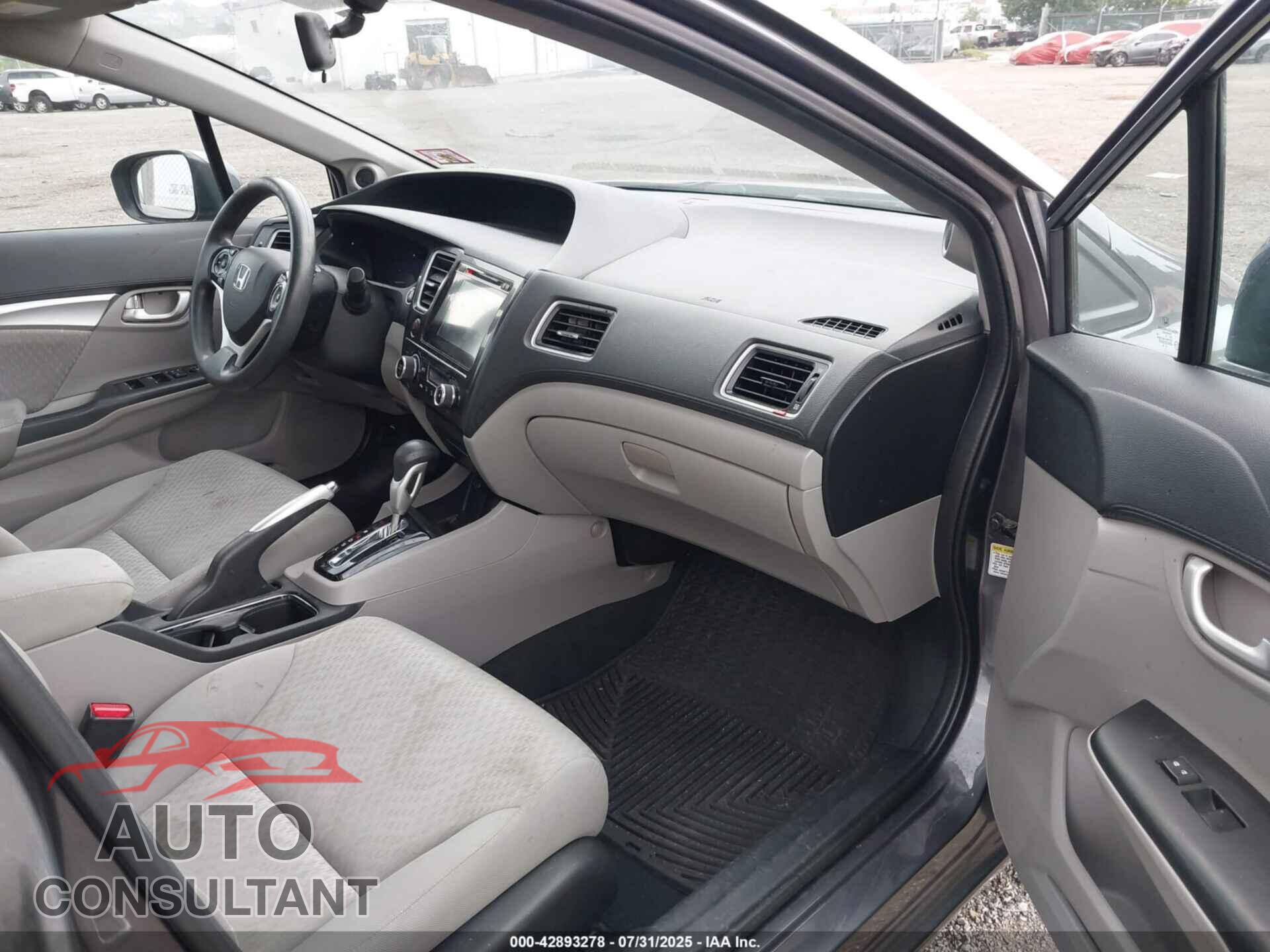 HONDA CIVIC 2015 - 19XFB2F87FE232558