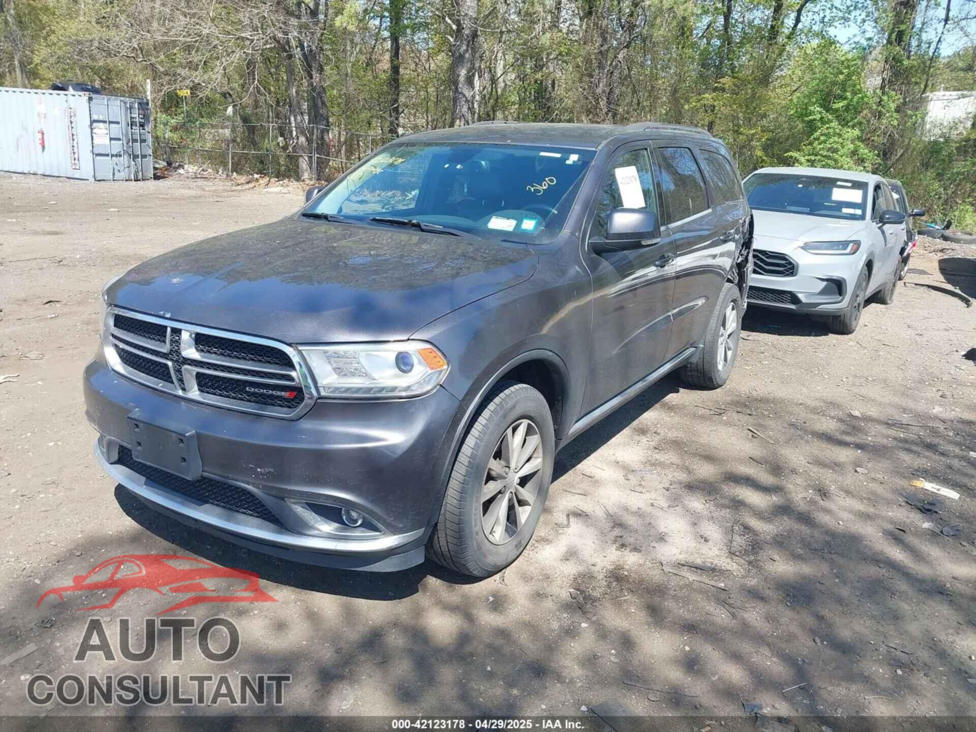 DODGE DURANGO 2016 - 1C4RDJDG4GC411242