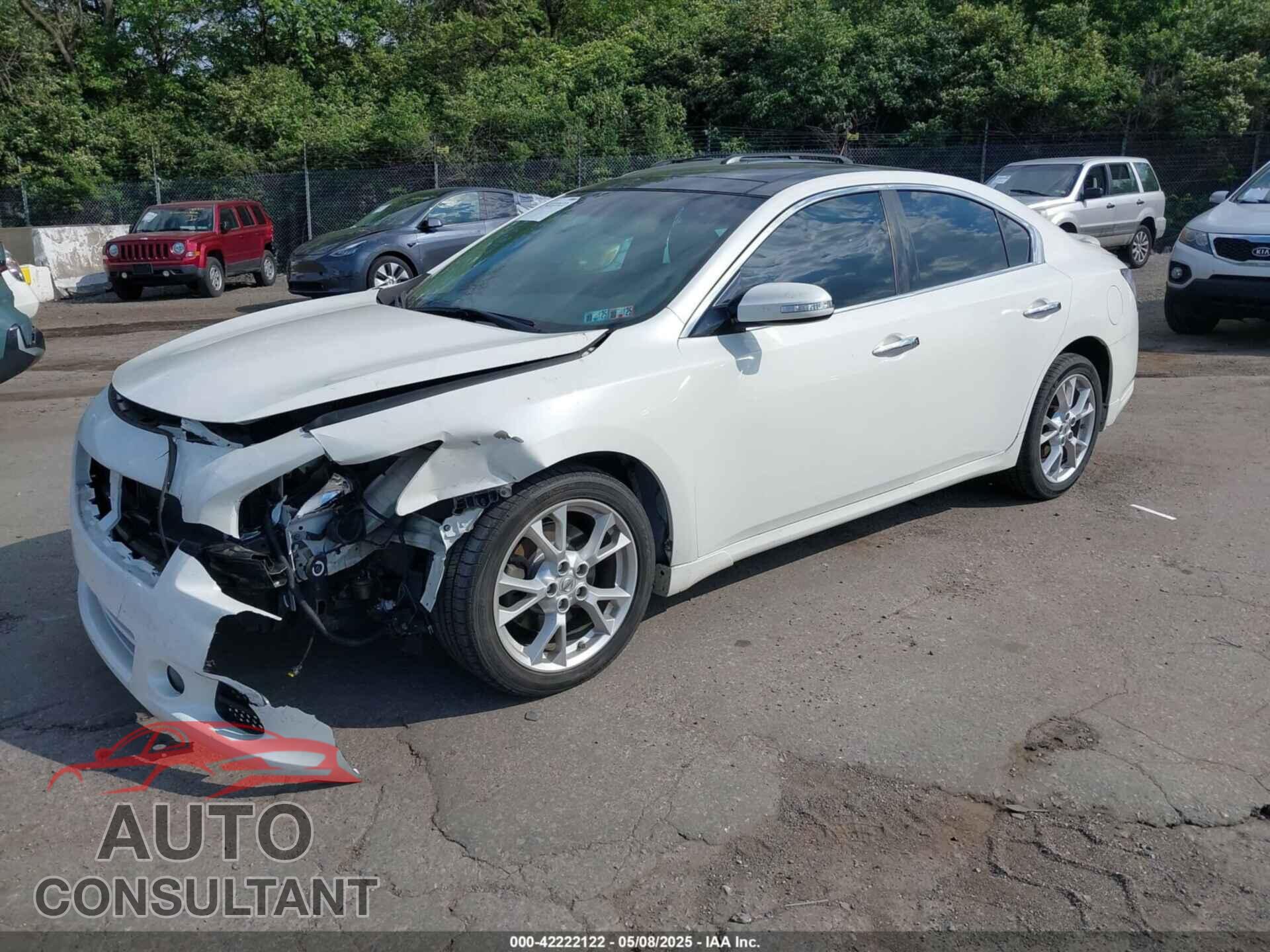 NISSAN MAXIMA 2012 - 1N4AA5APXCC852181