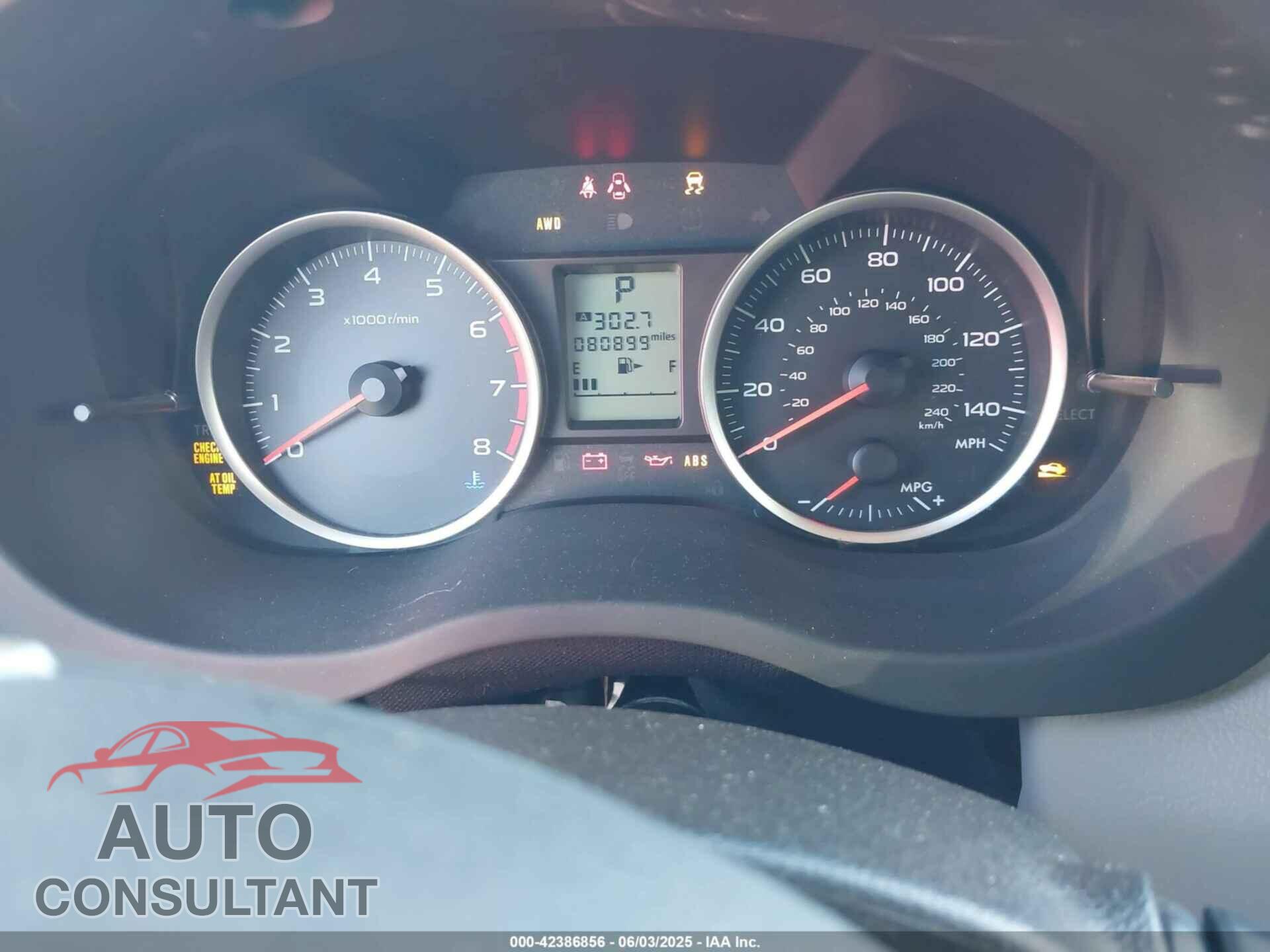 SUBARU FORESTER 2014 - JF2SJAACXEH491014