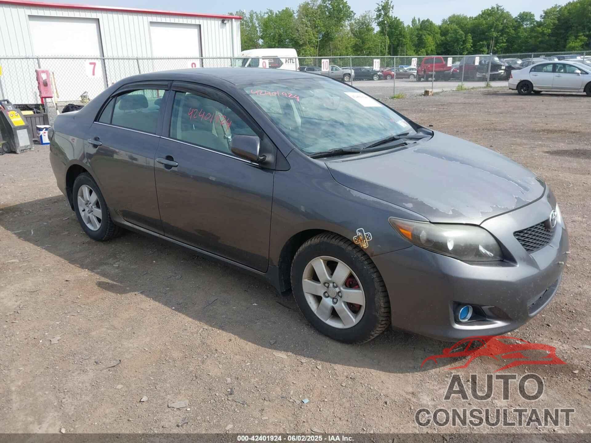 TOYOTA COROLLA 2009 - JTDBL40E099079004