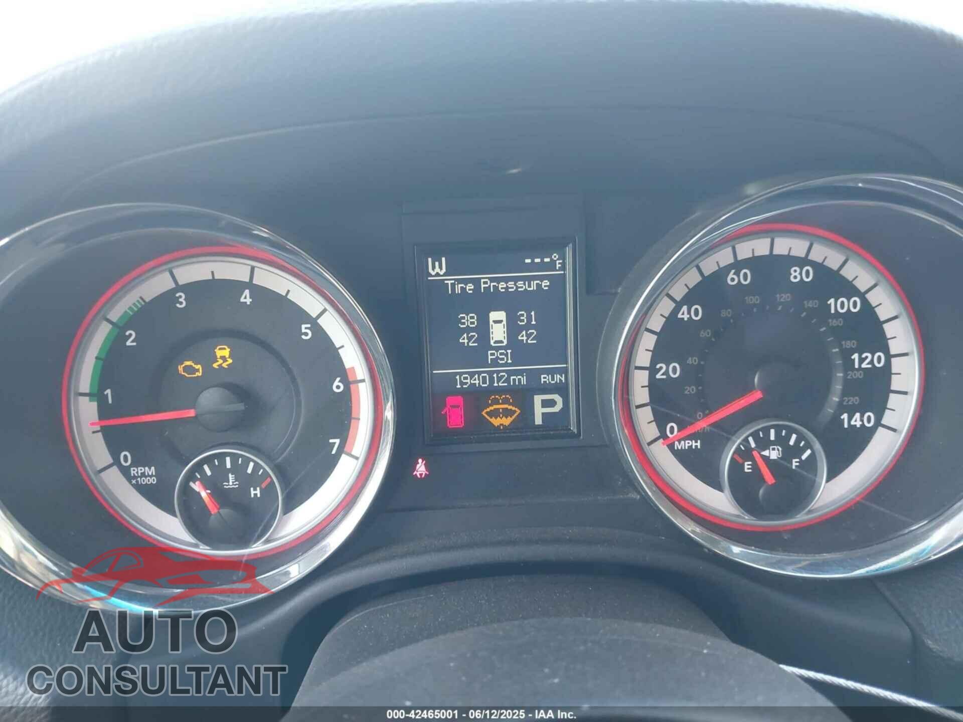 DODGE DURANGO 2011 - 1D4SE5GT9BC699074