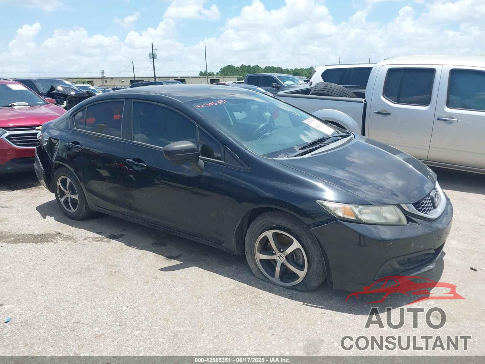 HONDA CIVIC 2015 - 19XFB2F70FE080226