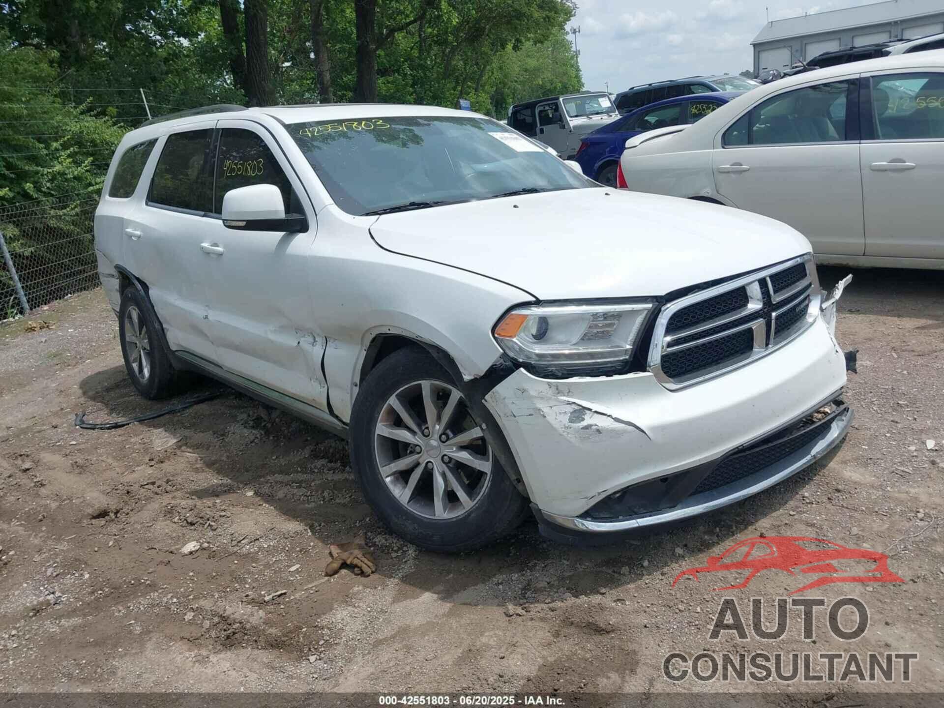 DODGE DURANGO 2015 - 1C4RDHDG1FC765775
