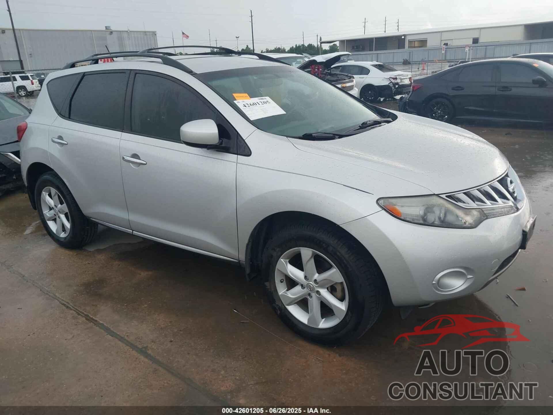NISSAN MURANO 2010 - JN8AZ1MU1AW004994