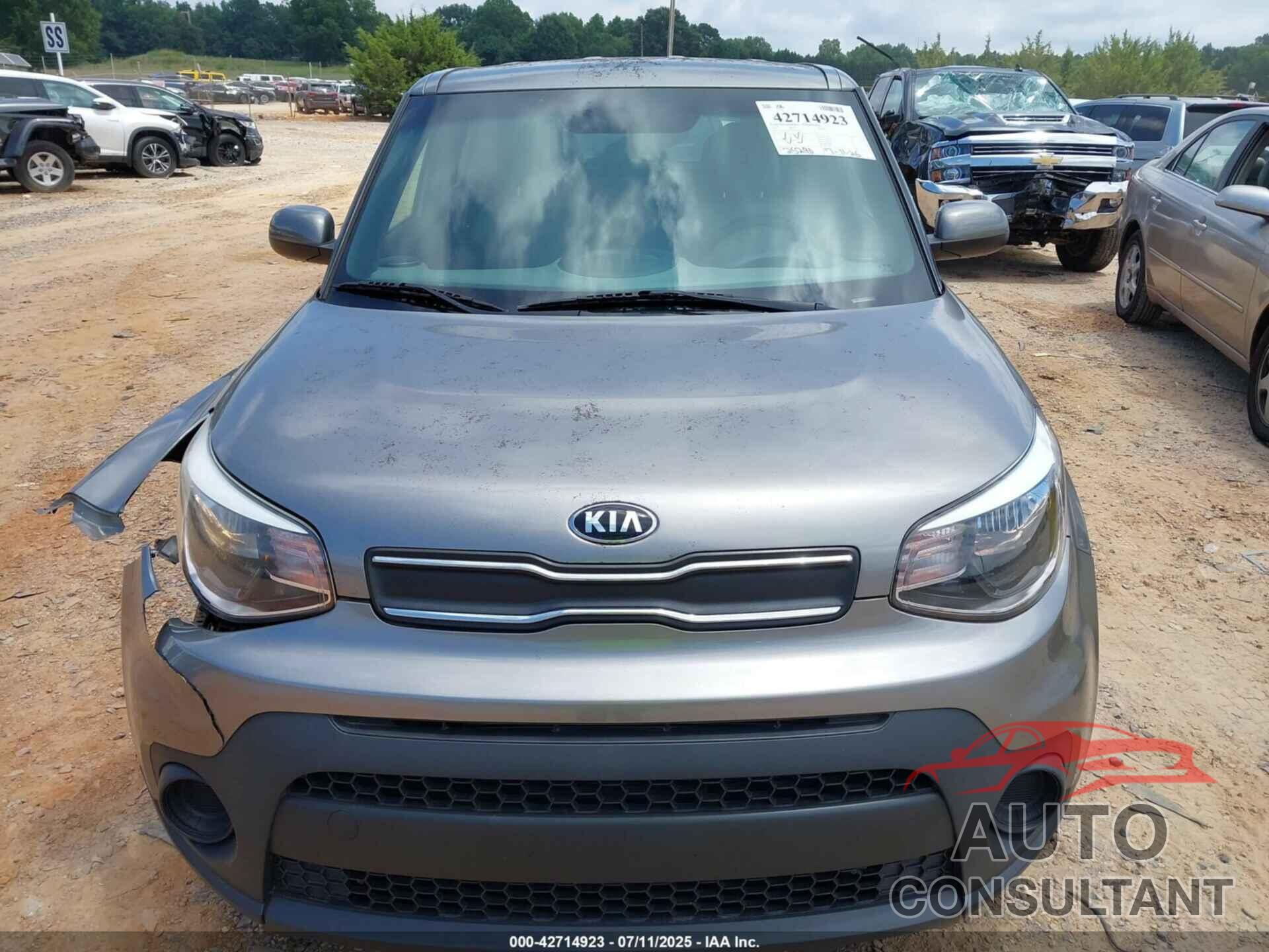 KIA SOUL 2017 - KNDJN2A25H7487765