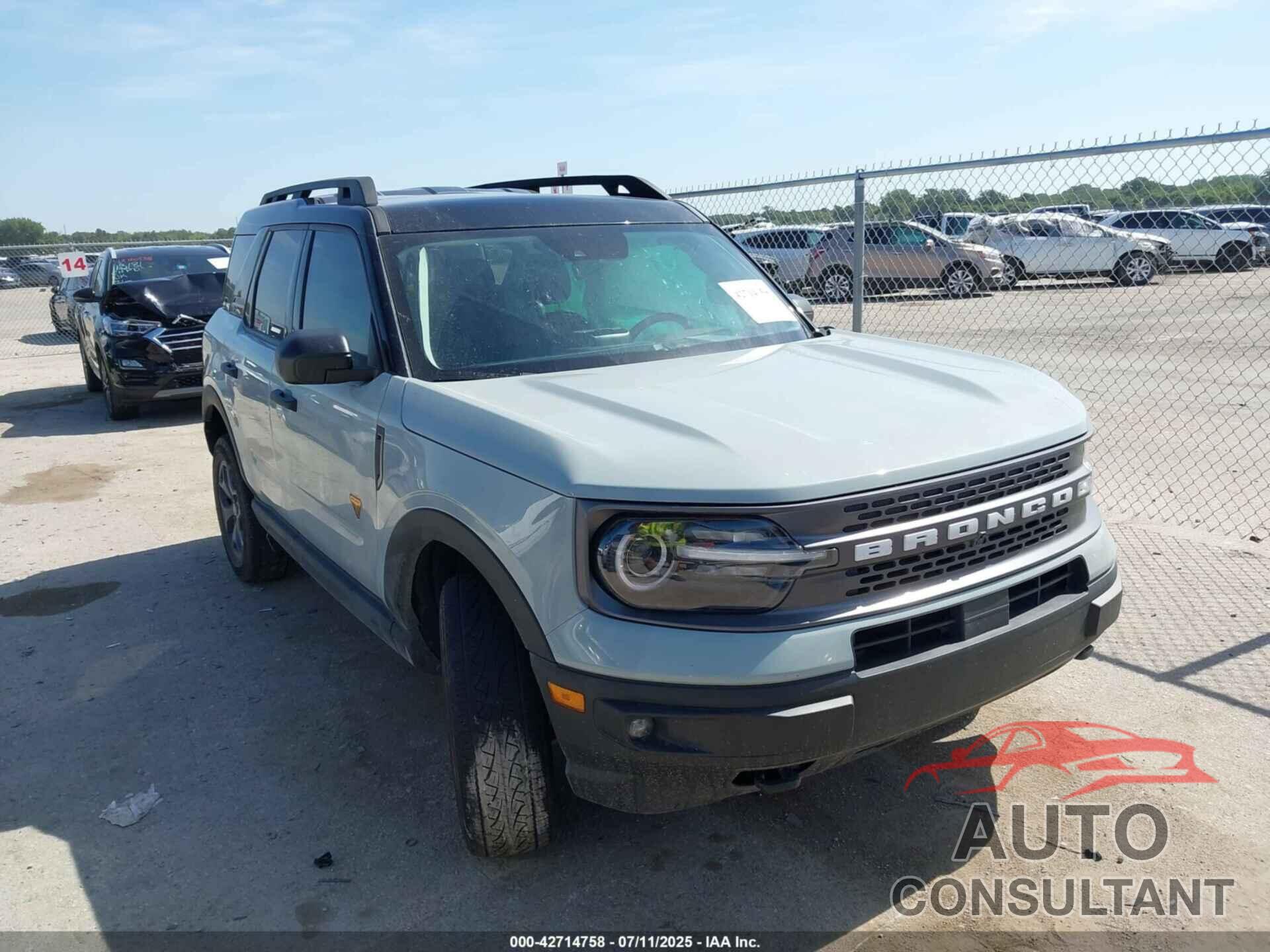 FORD BRONCO SPORT 2023 - 3FMCR9D95PRE08824
