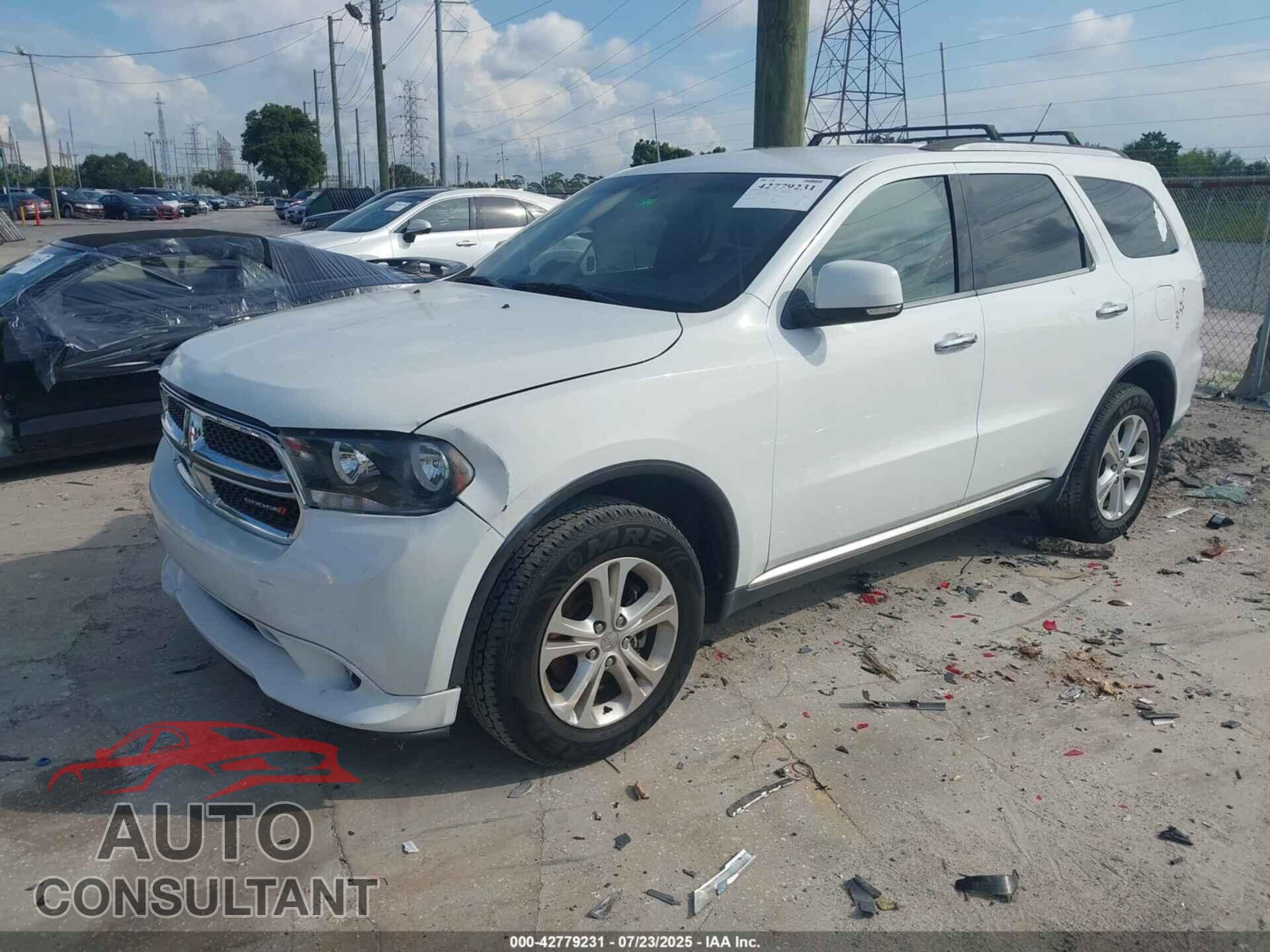DODGE DURANGO 2013 - 1C4RDHDGXDC608209