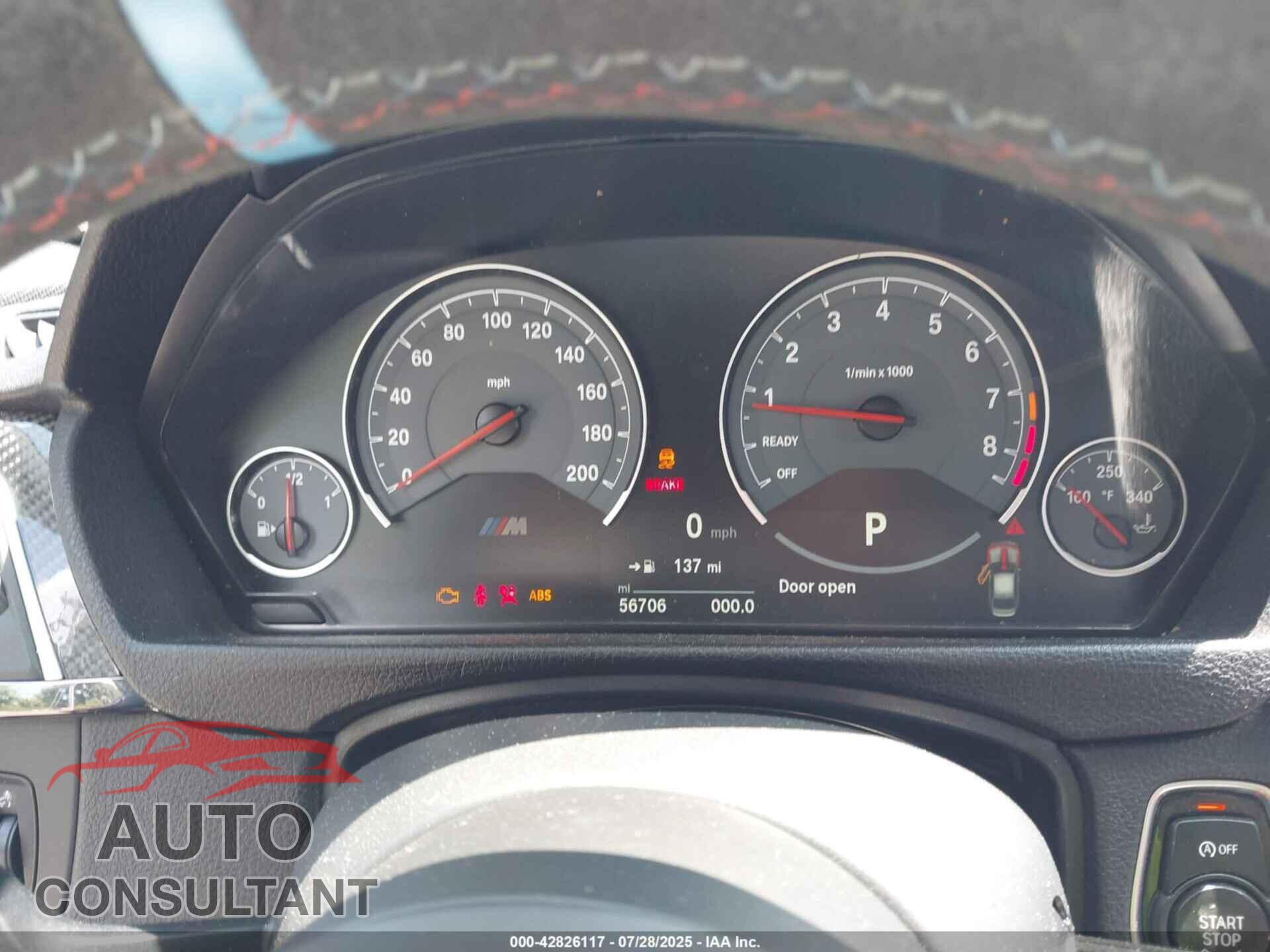 BMW M3 2016 - WBS8M9C55G5D30129