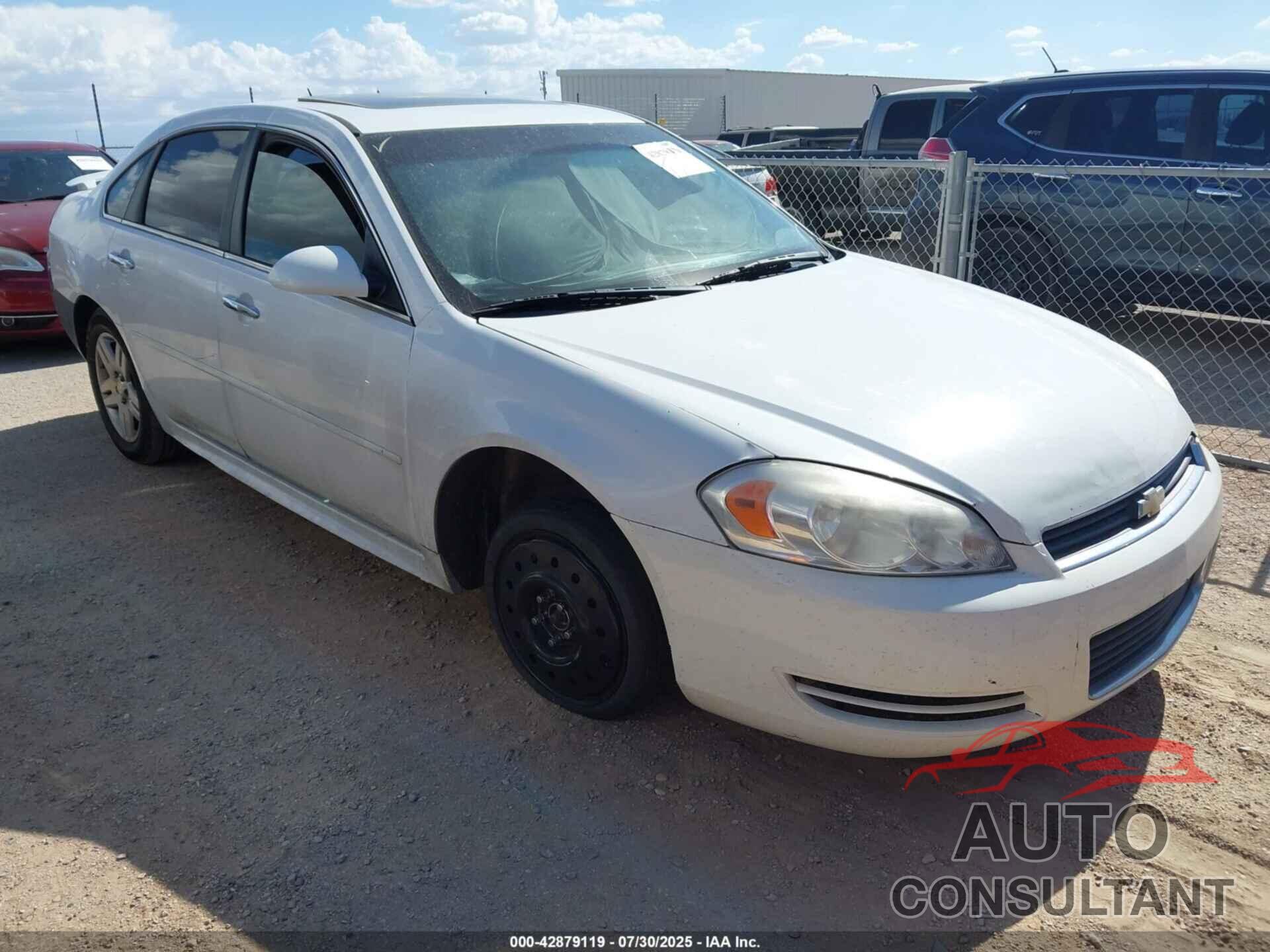 CHEVROLET IMPALA 2012 - 2G1WC5E3XC1239736