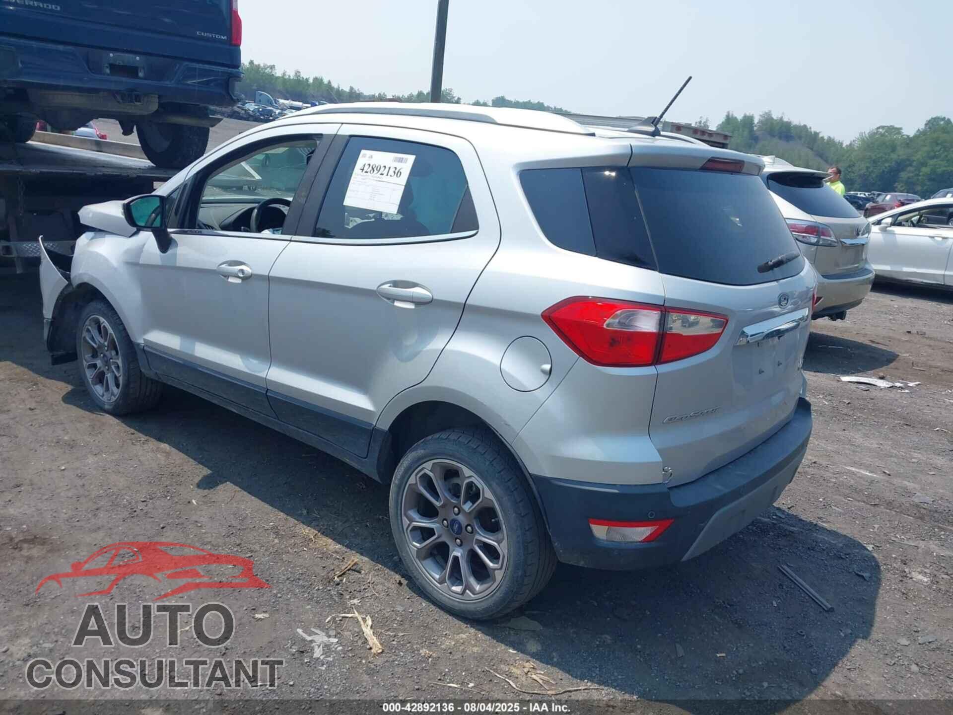 FORD ECOSPORT 2019 - MAJ6S3KL7KC283422
