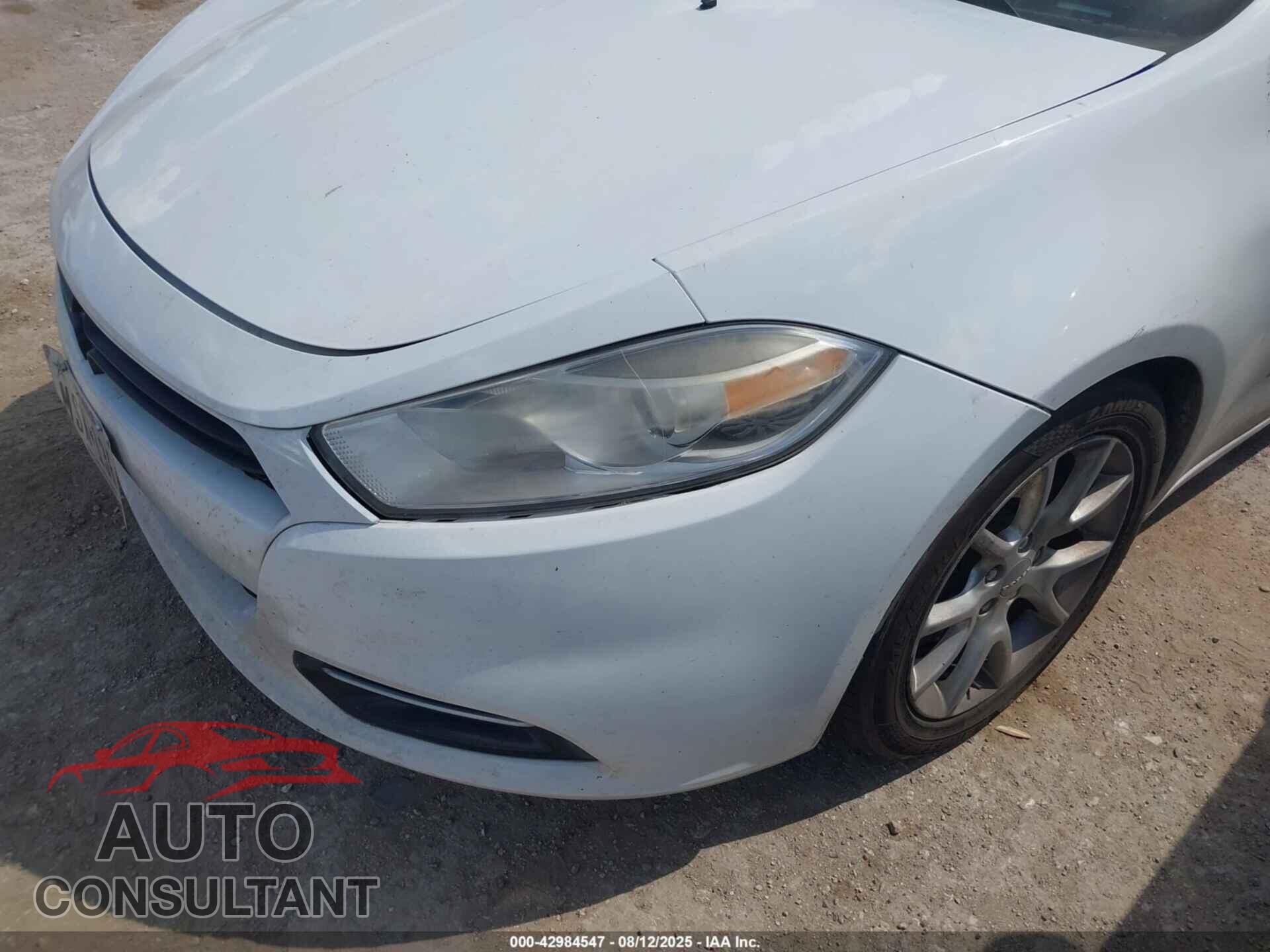 DODGE DART 2013 - 1C3CDFBA7DD181997