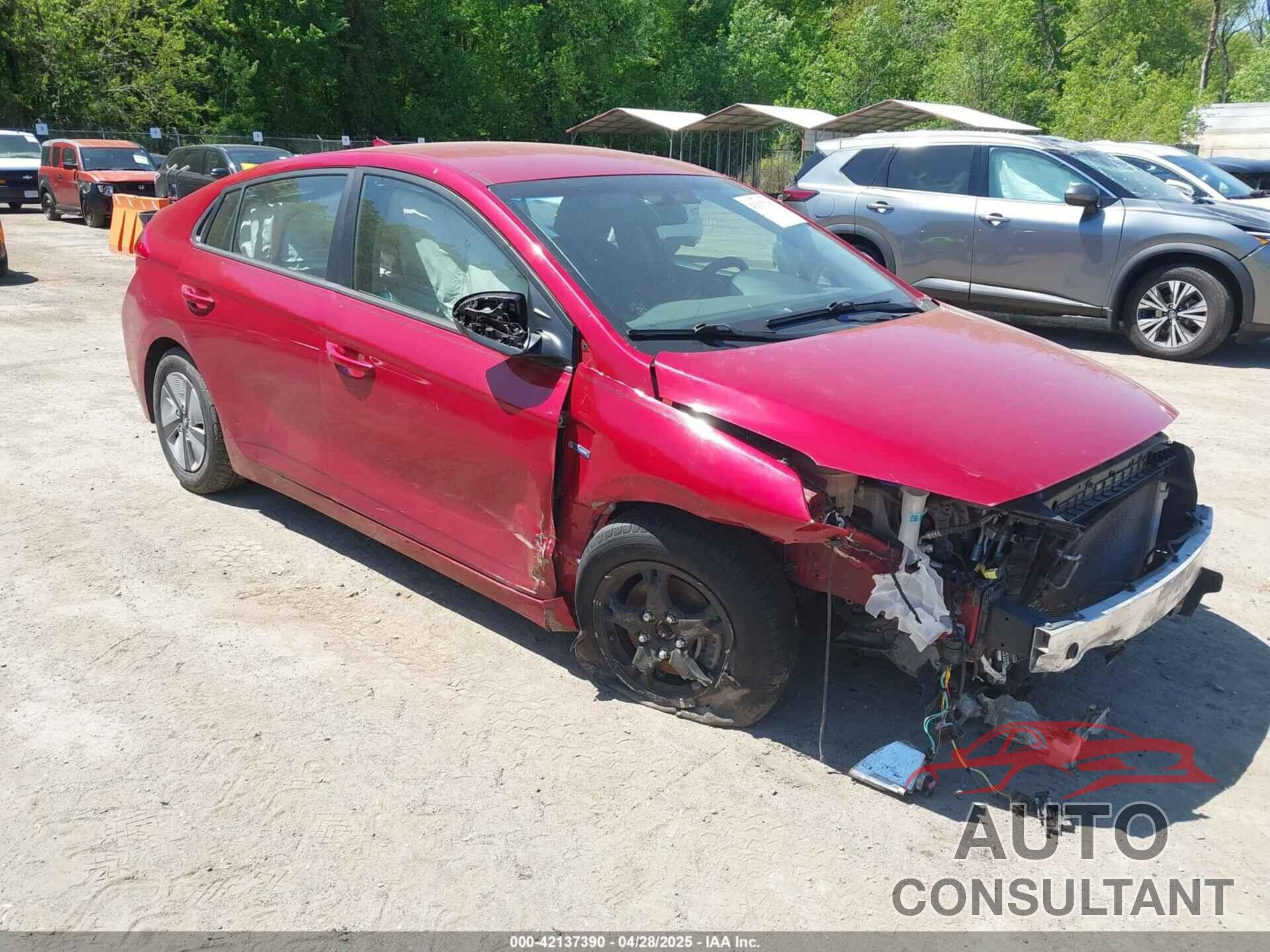 HYUNDAI IONIQ HYBRID 2019 - KMHC65LCXKU179508