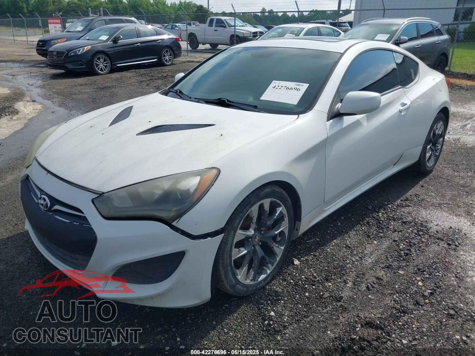 HYUNDAI GENESIS 2013 - KMHHT6KD4DU097582