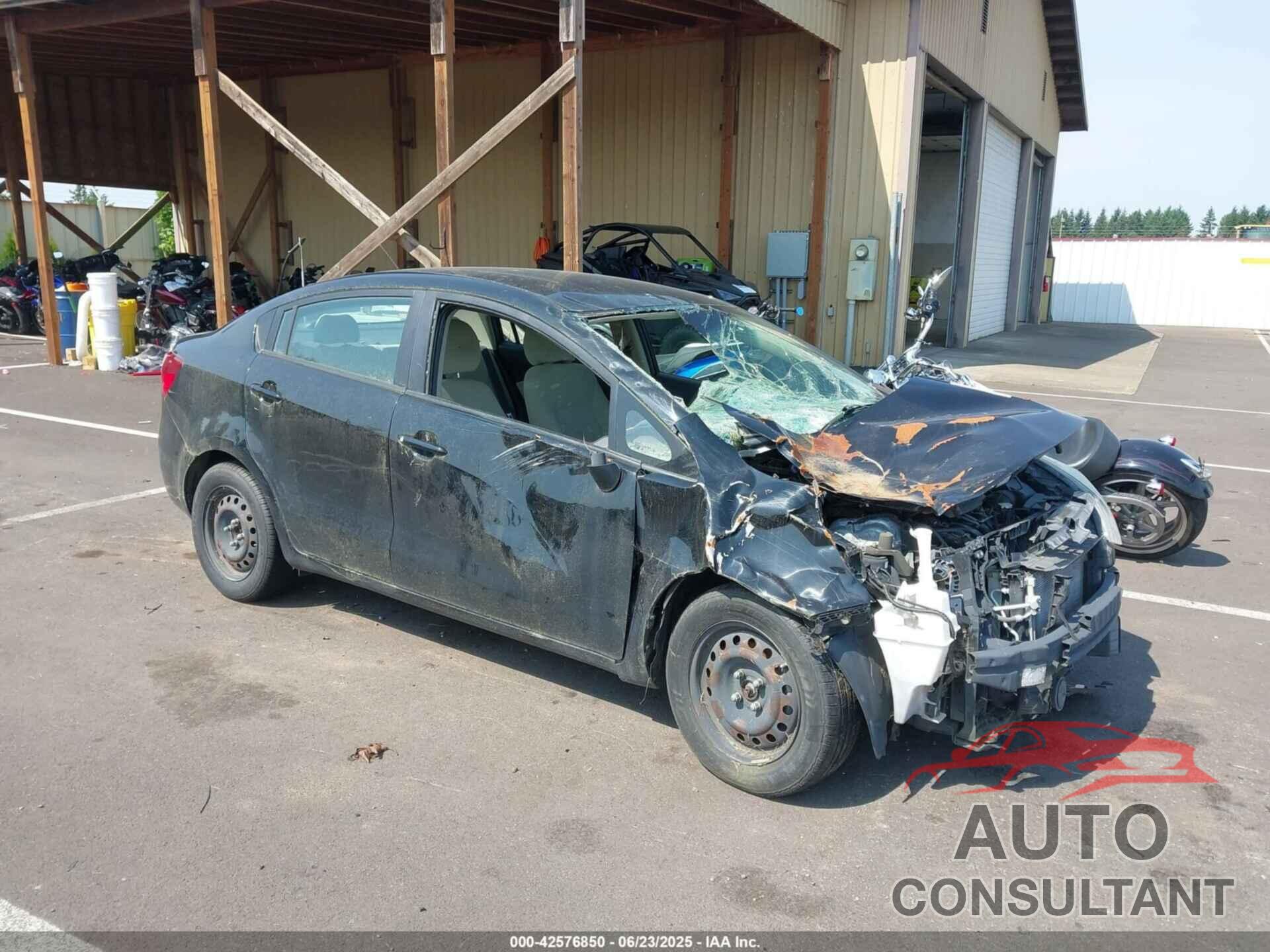 KIA RIO 2013 - KNADM4A3XD6251470