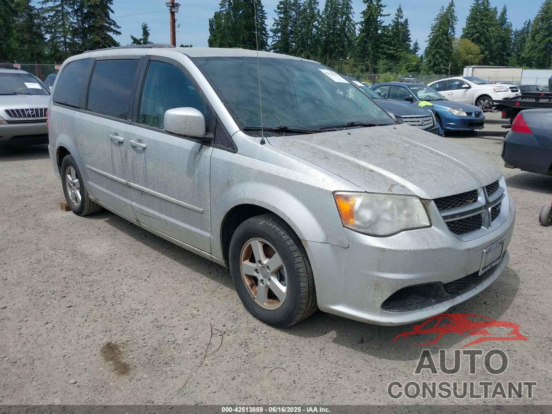 DODGE GRAND CARAVAN 2011 - 2D4RN3DG8BR754812