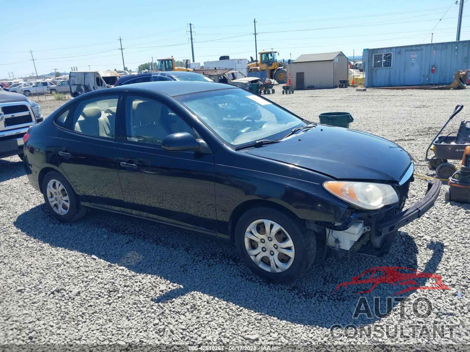 HYUNDAI ELANTRA 2010 - KMHDU4AD1AU930736