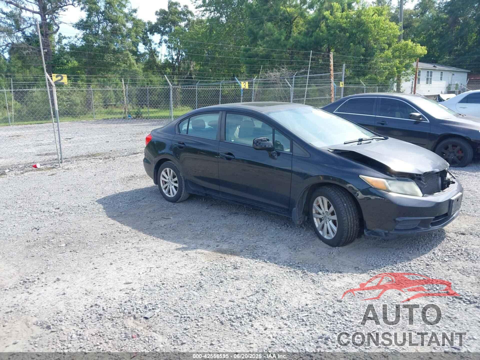 HONDA CIVIC 2012 - 2HGFB2F90CH545901
