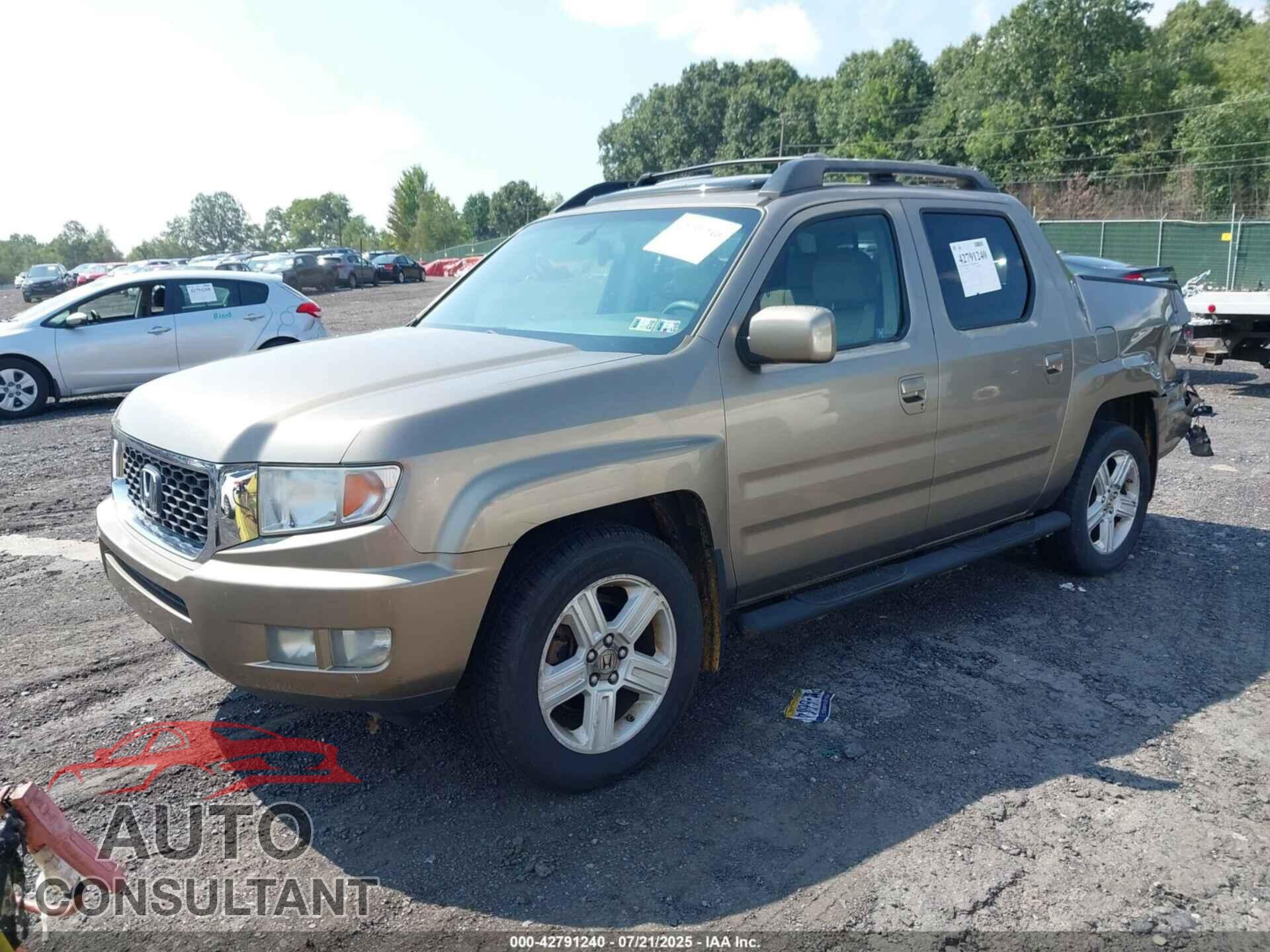 HONDA RIDGELINE 2010 - 5FPYK1F55AB002584