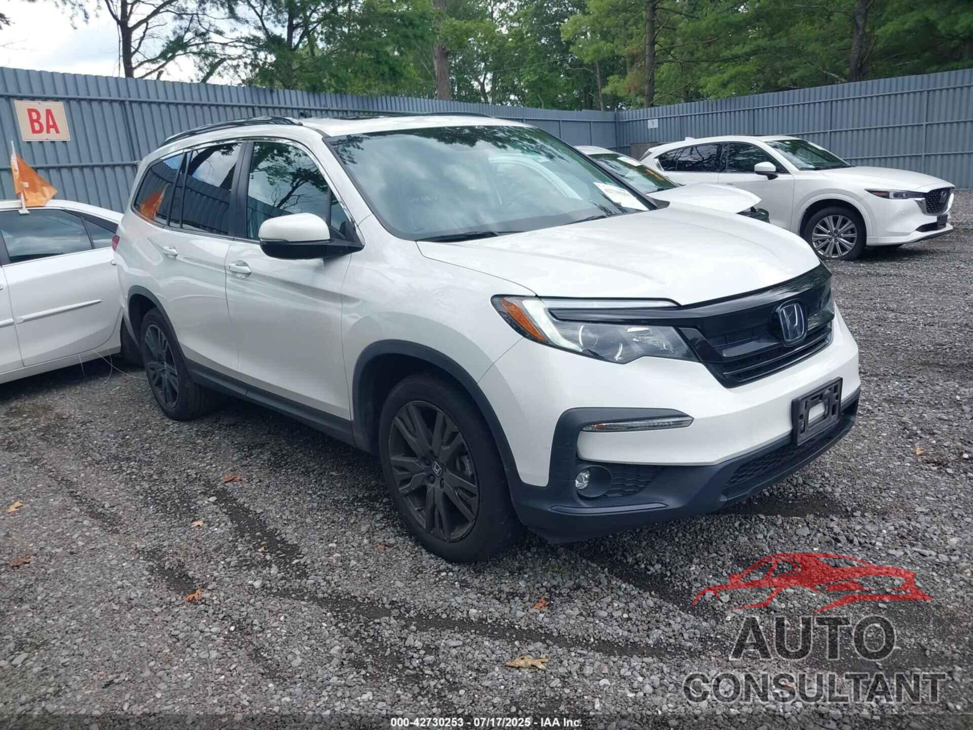 HONDA PILOT 2022 - 5FNYF6H29NB071555