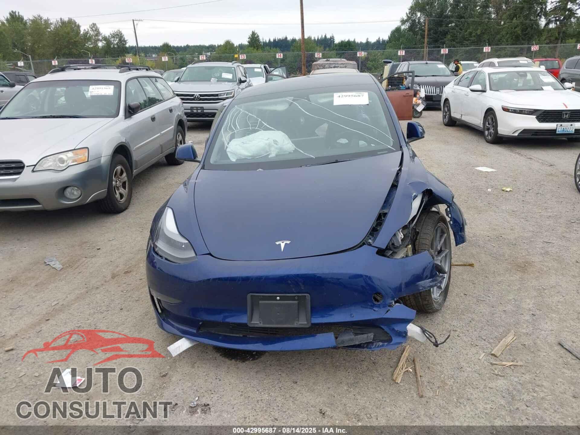 TESLA MODEL 3 2022 - 5YJ3E1EB4NF189064