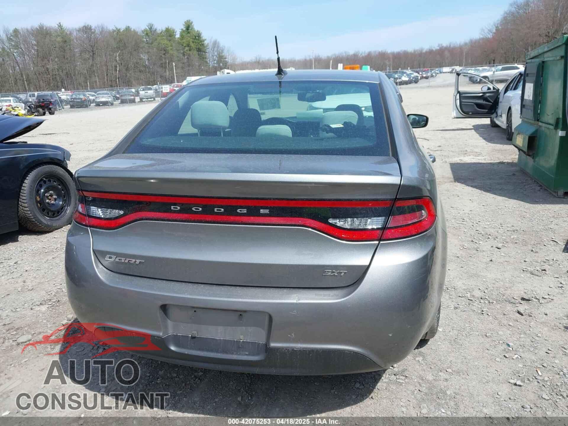 DODGE DART 2013 - 1C3CDFBA3DD707834