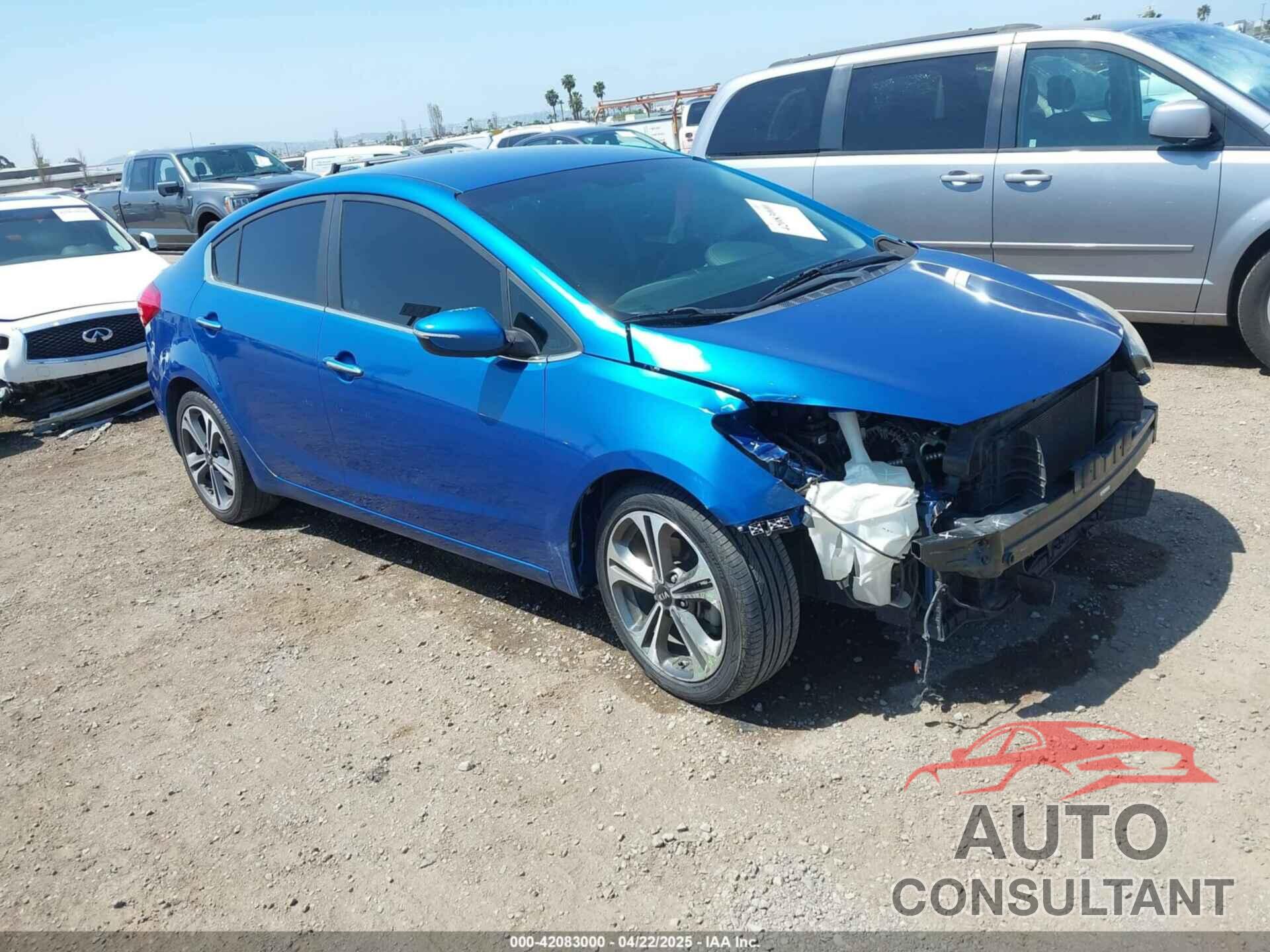 KIA FORTE 2015 - KNAFX4A80F5322437