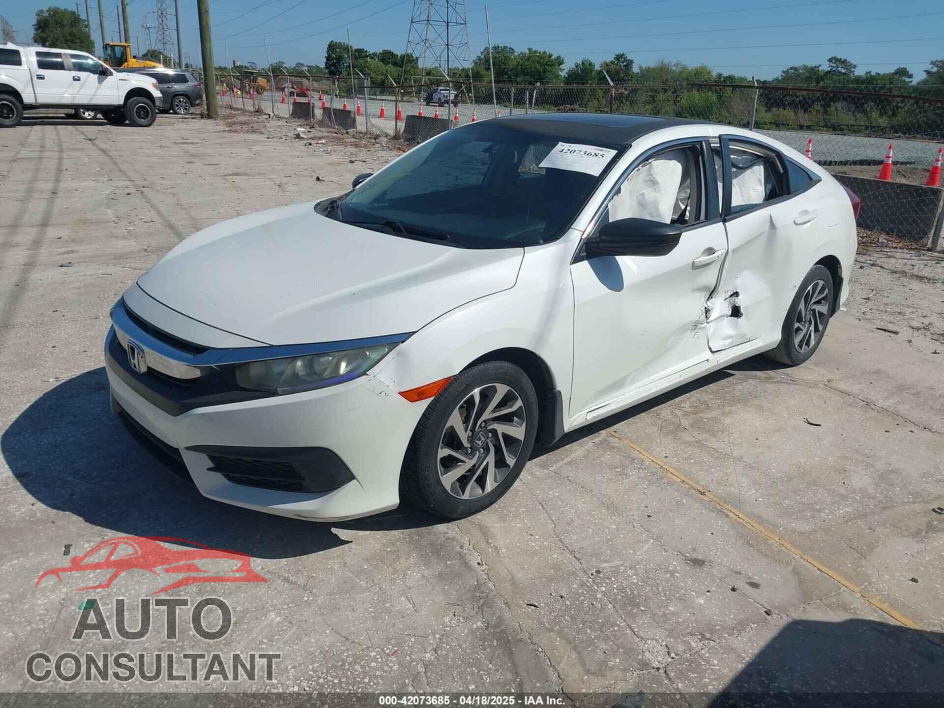 HONDA CIVIC 2016 - 19XFC2F74GE013577