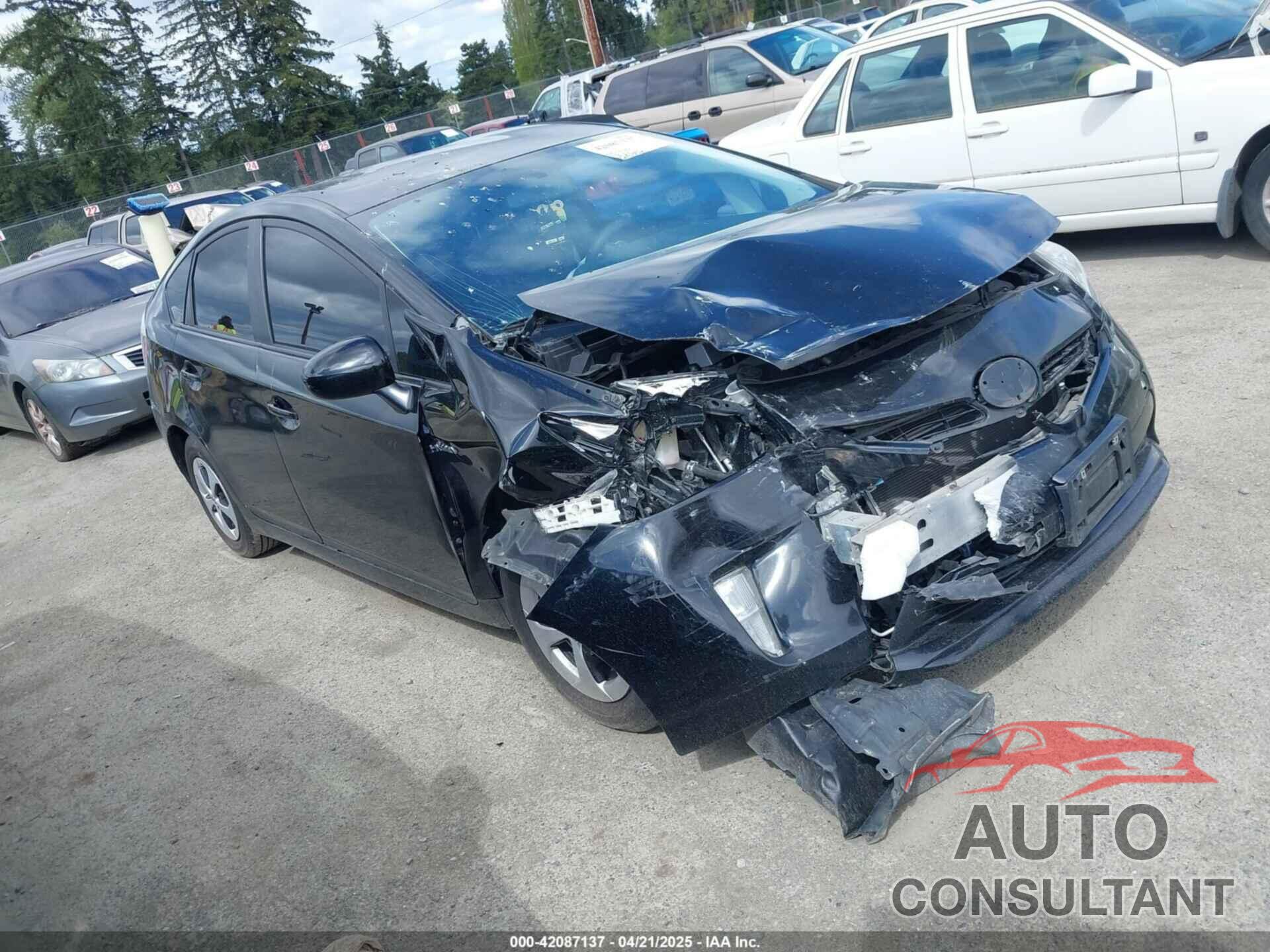 TOYOTA PRIUS 2015 - JTDKN3DUXF0407504