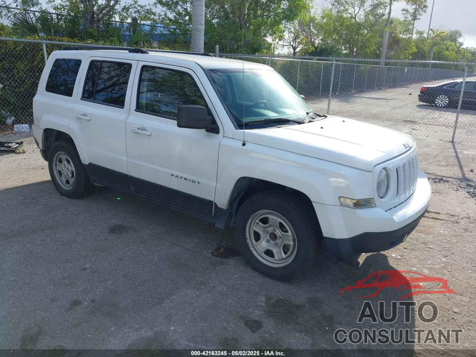 JEEP PATRIOT 2014 - 1C4NJPBBXED671220