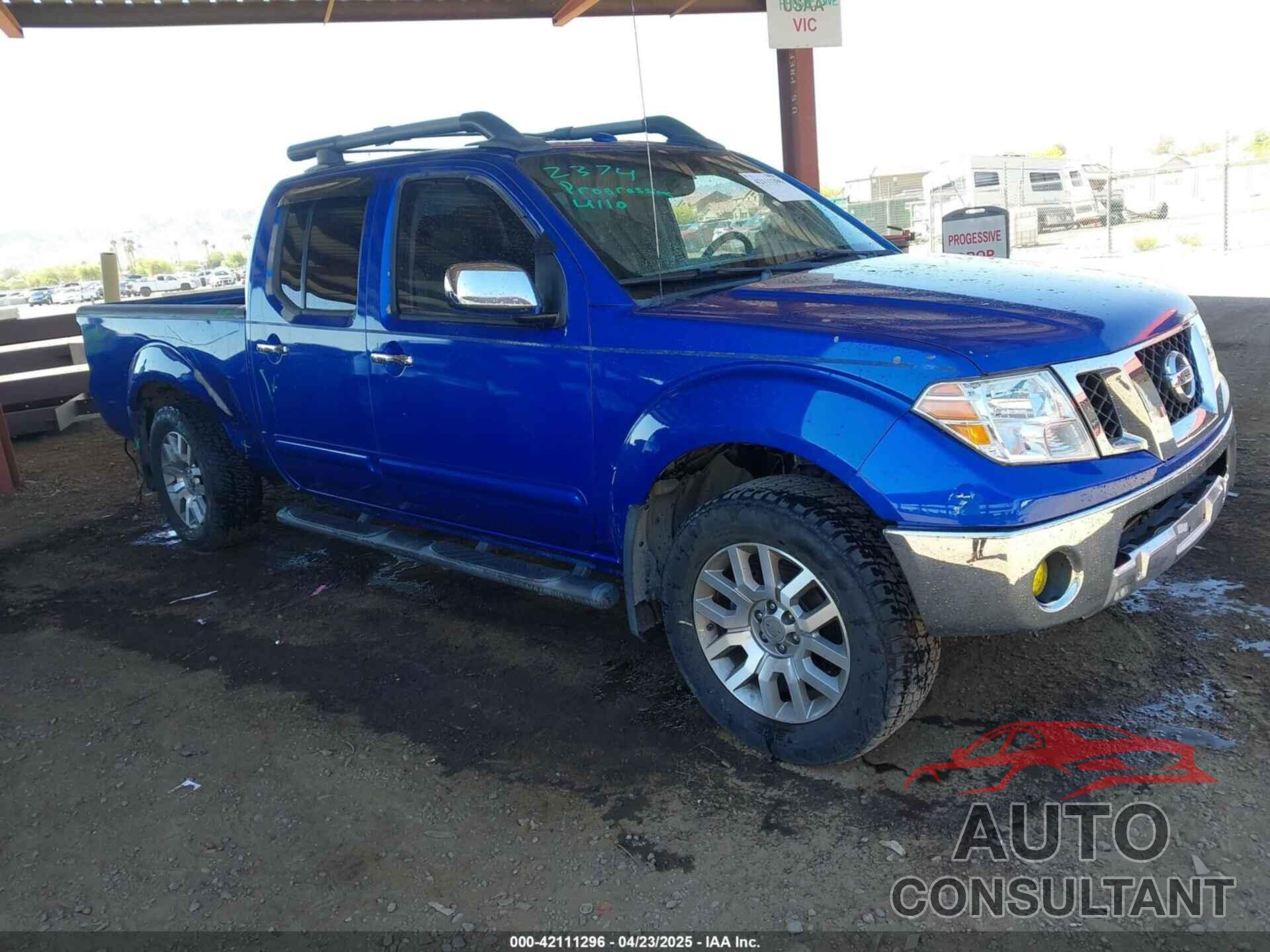 NISSAN FRONTIER 2012 - 1N6AD0FR4CC421170