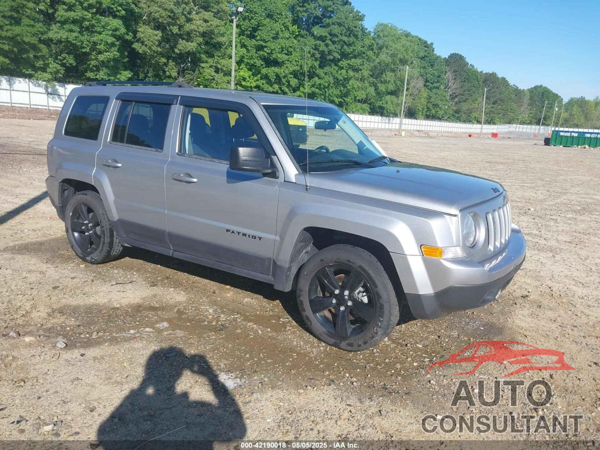 JEEP PATRIOT 2015 - 1C4NJPBA8FD157262