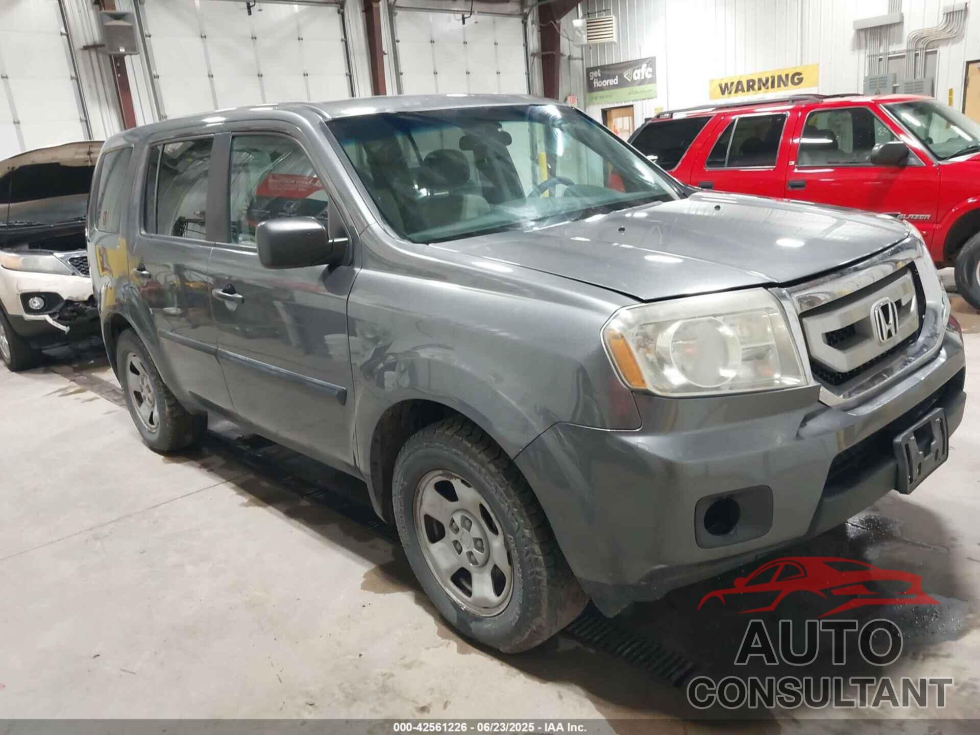 HONDA PILOT 2011 - 5FNYF4H22BB061322
