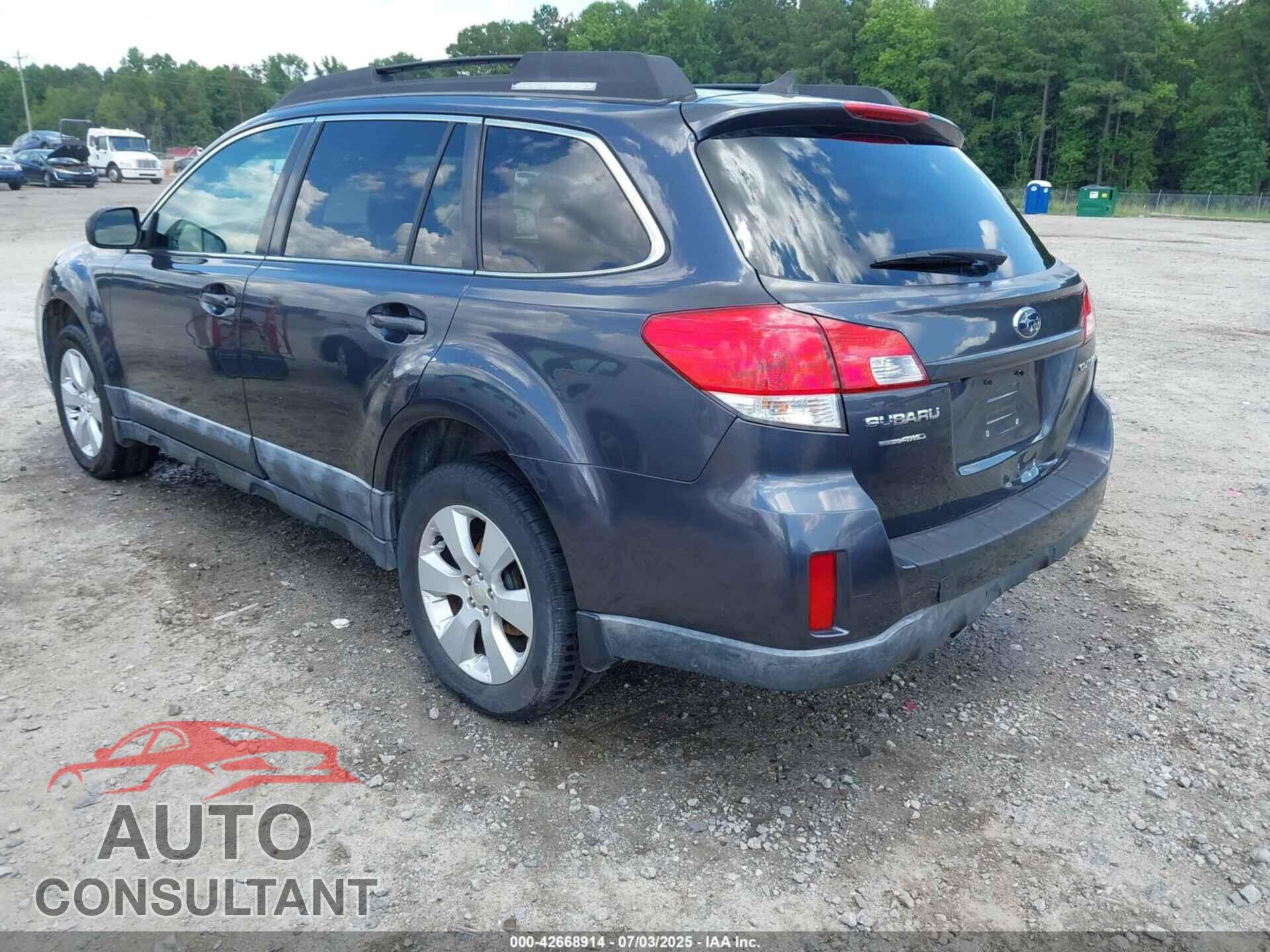 SUBARU OUTBACK 2011 - 4S4BRCLC6B3374535