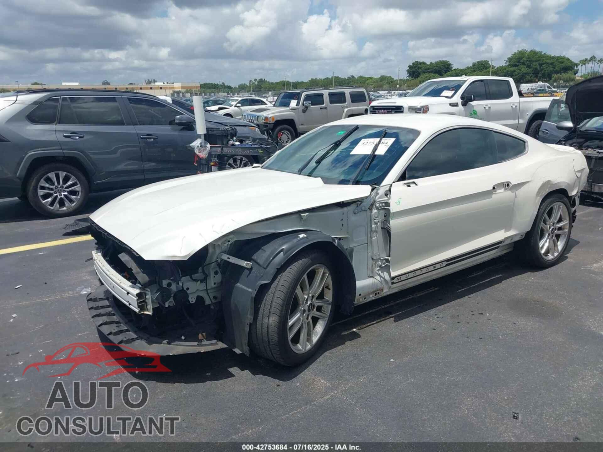 FORD MUSTANG 2017 - 1FA6P8TH0H5249375