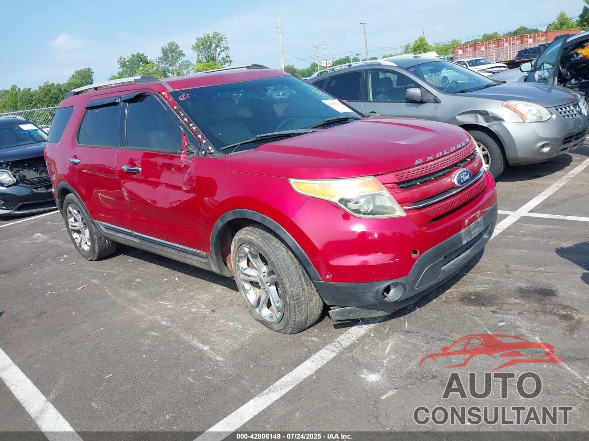 FORD EXPLORER 2011 - 1FMHK7F85BGA01217