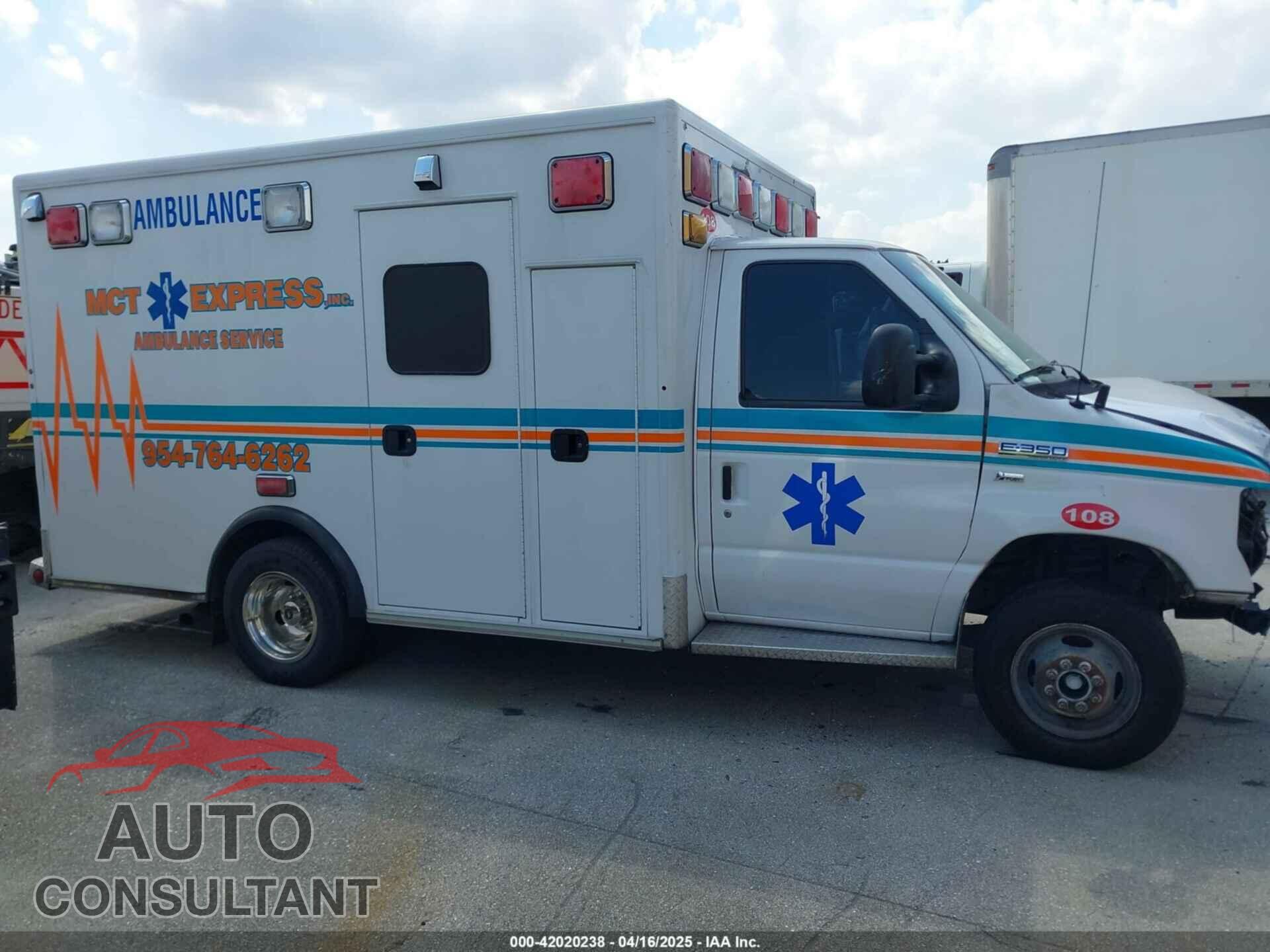 FORD E-350 CUTAWAY 2016 - 1FDWE3FS0GDC32389