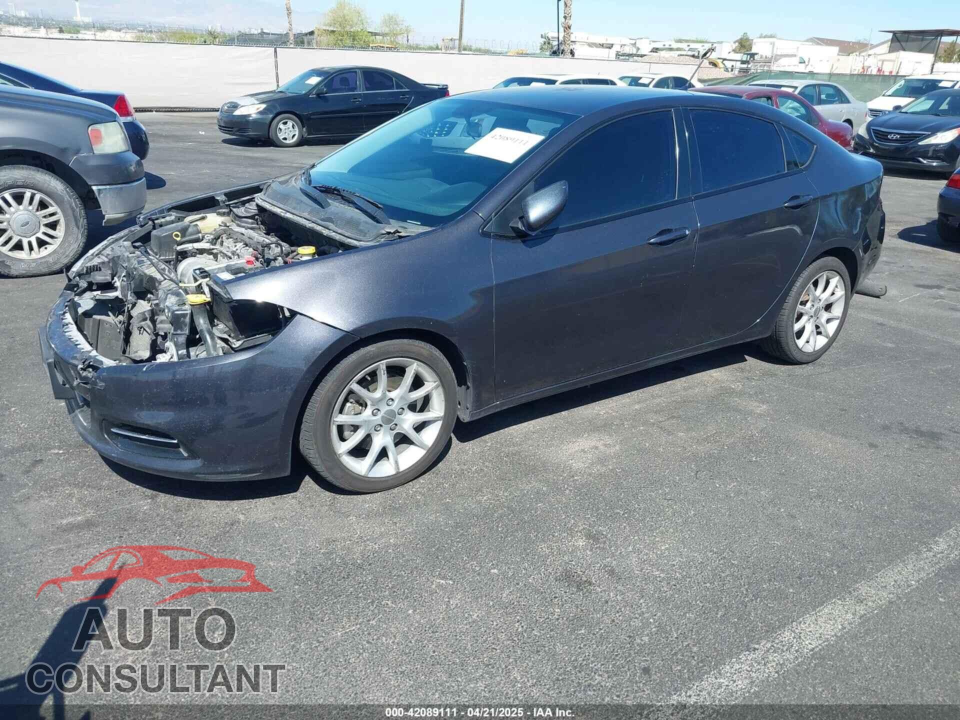 DODGE DART 2013 - 1C3CDFBA7DD297894