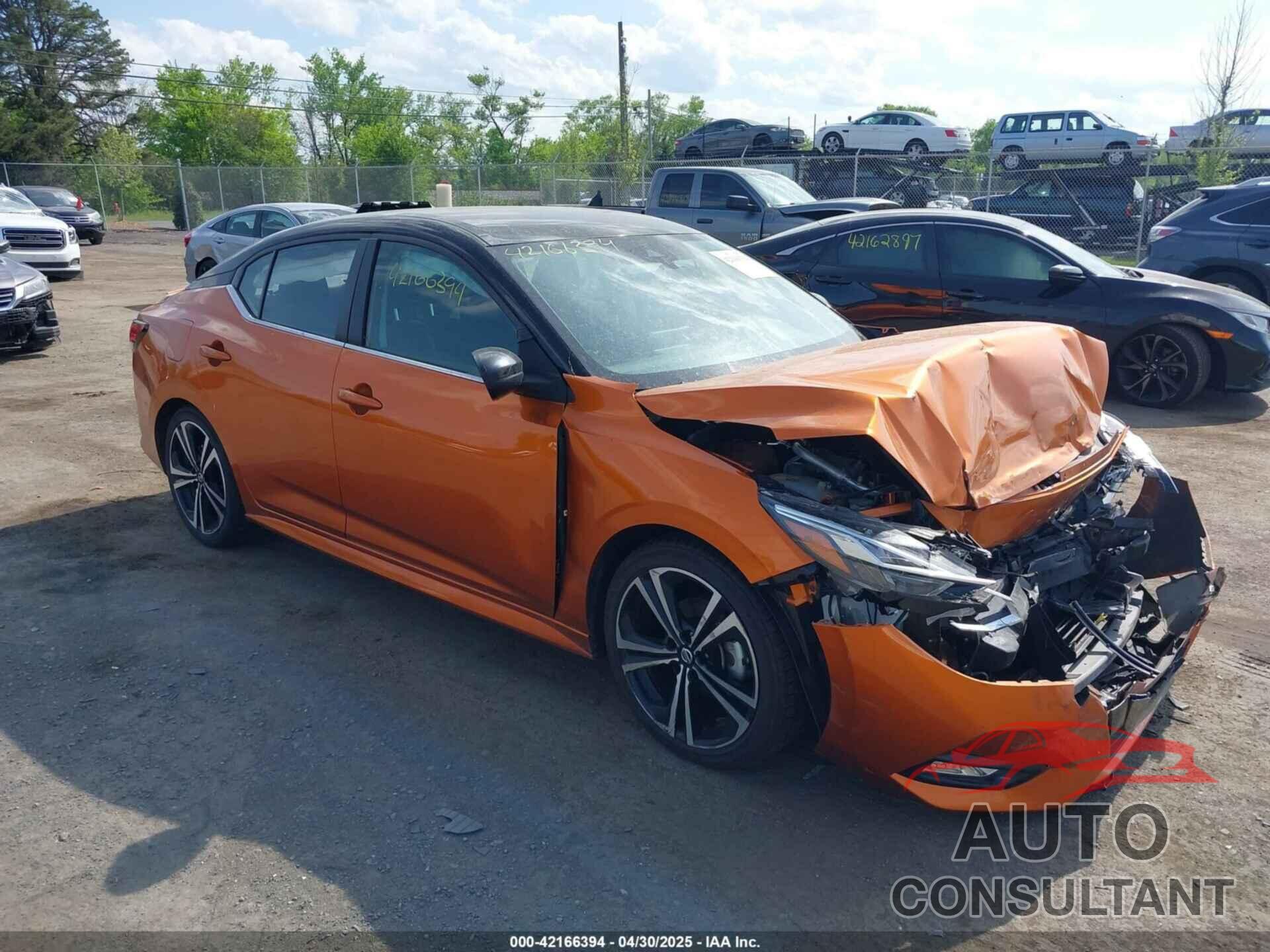 NISSAN SENTRA 2022 - 3N1AB8DV1NY299761
