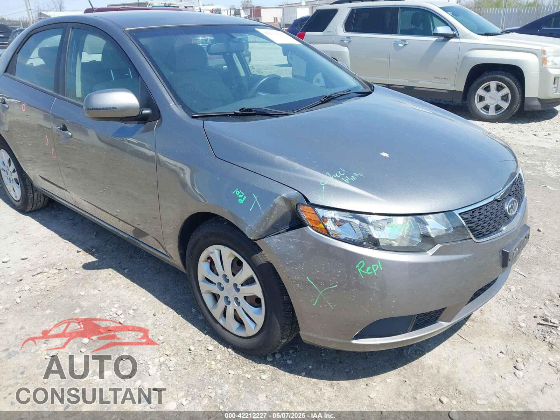 KIA FORTE 2012 - KNAFU4A24C5546746