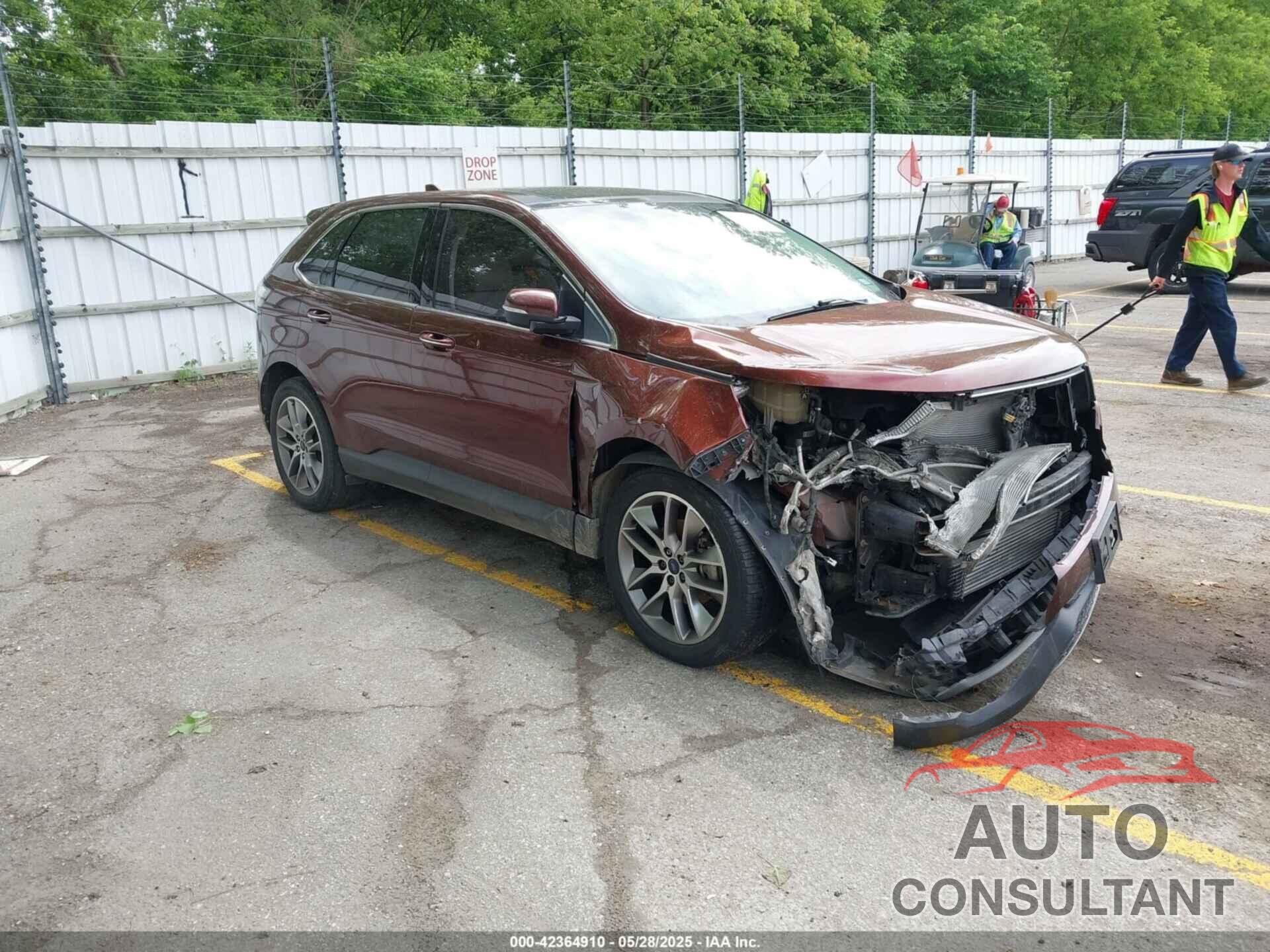 FORD EDGE 2015 - 2FMTK3K9XFBB47532